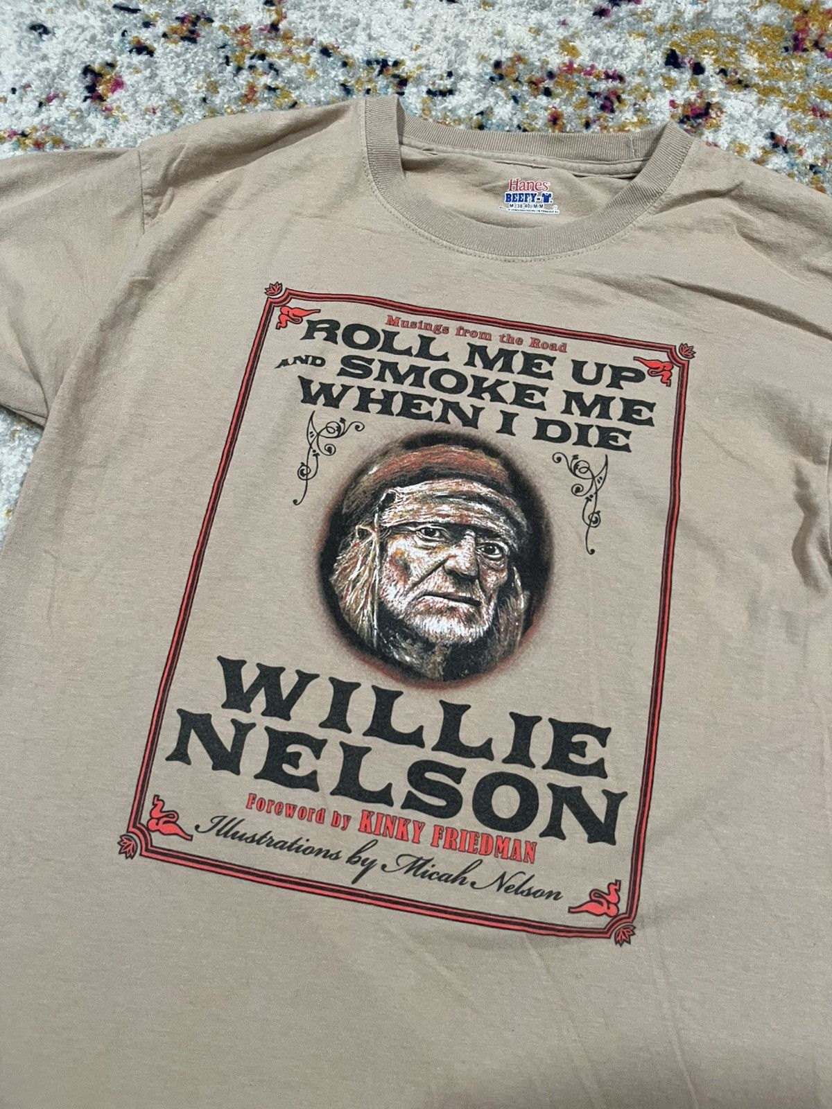 Vintage Willie Nelson Shirt Medium Size US M / EU 48-50 / 2 - 1 Thumbnail