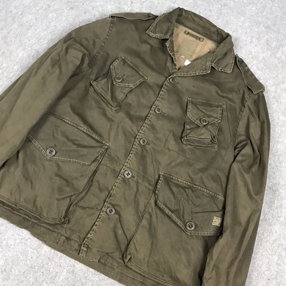 Japanese Brand Japanese brand button jacket workers style jacket Size US L / EU 52-54 / 3 - 4 Thumbnail