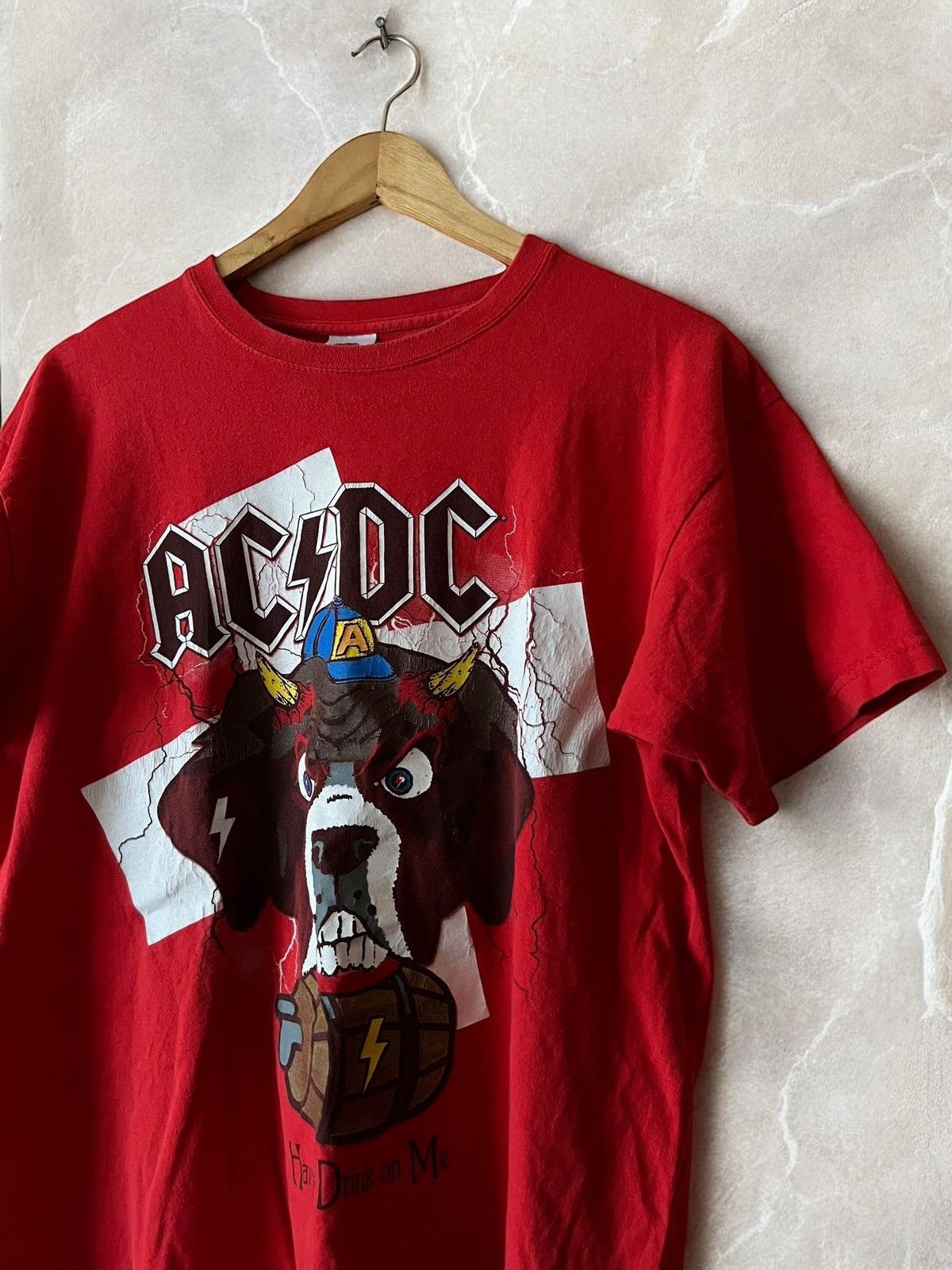 AC/DC × Band Tees × Vintage AC/DC "ZURICH OR BUST" 2015 Tour tee vintage T shirt rock Size US M / EU 48-50 / 2 - 2 Thumbnail