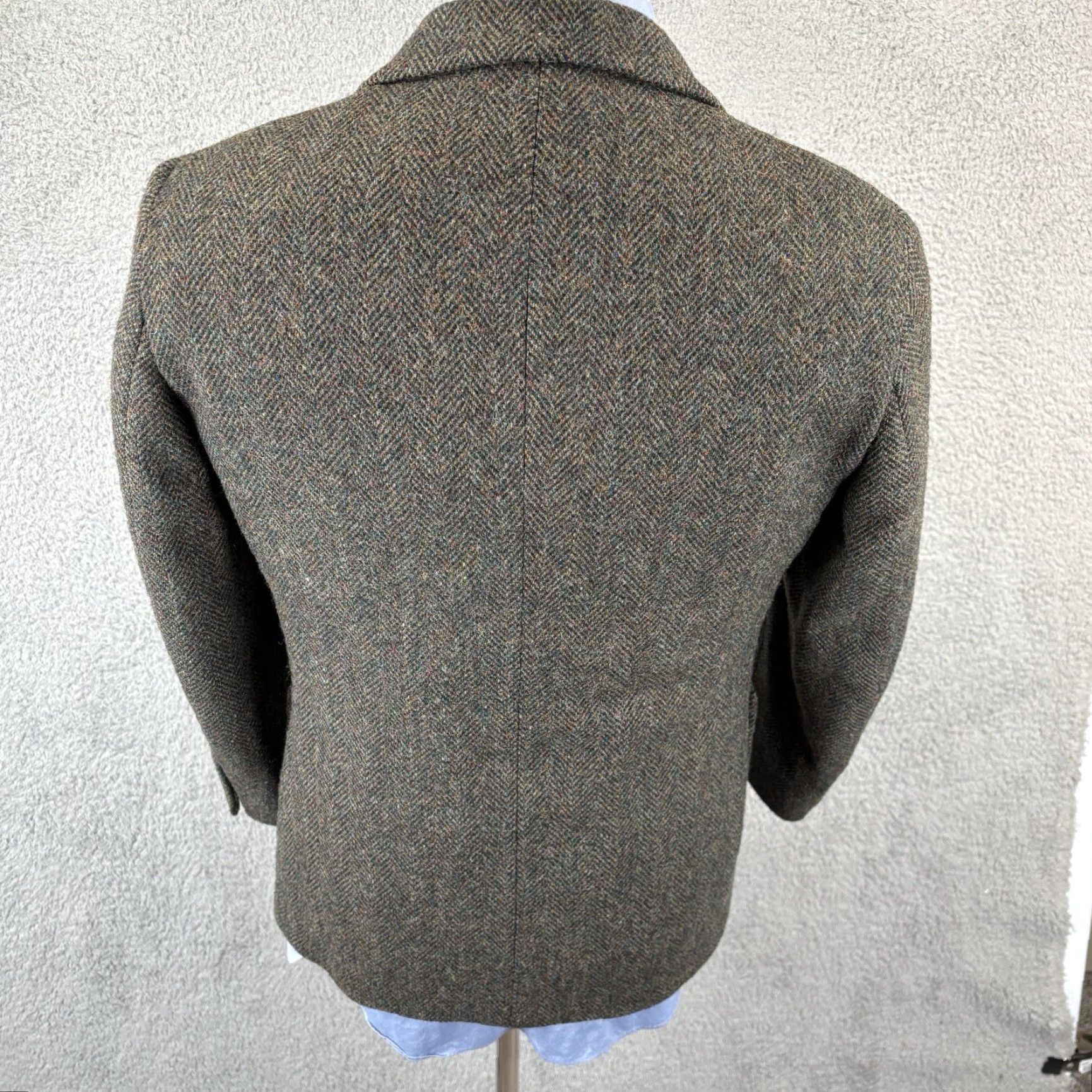 Vintage VINTAGE L.L. Bean Blazer Jacket Womens 4 Petite Wool Tweed Quilted Insulated 90s Size S / US 4 / IT 40 - 3 Thumbnail