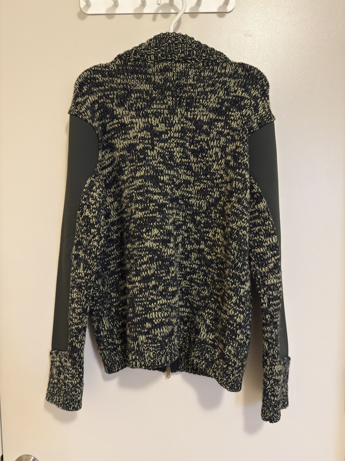 Marni Marni Mixed-Material Wool Zip Cardigan, IT 48 (M/L) Size US M / EU 48-50 / 2 - 3 Thumbnail