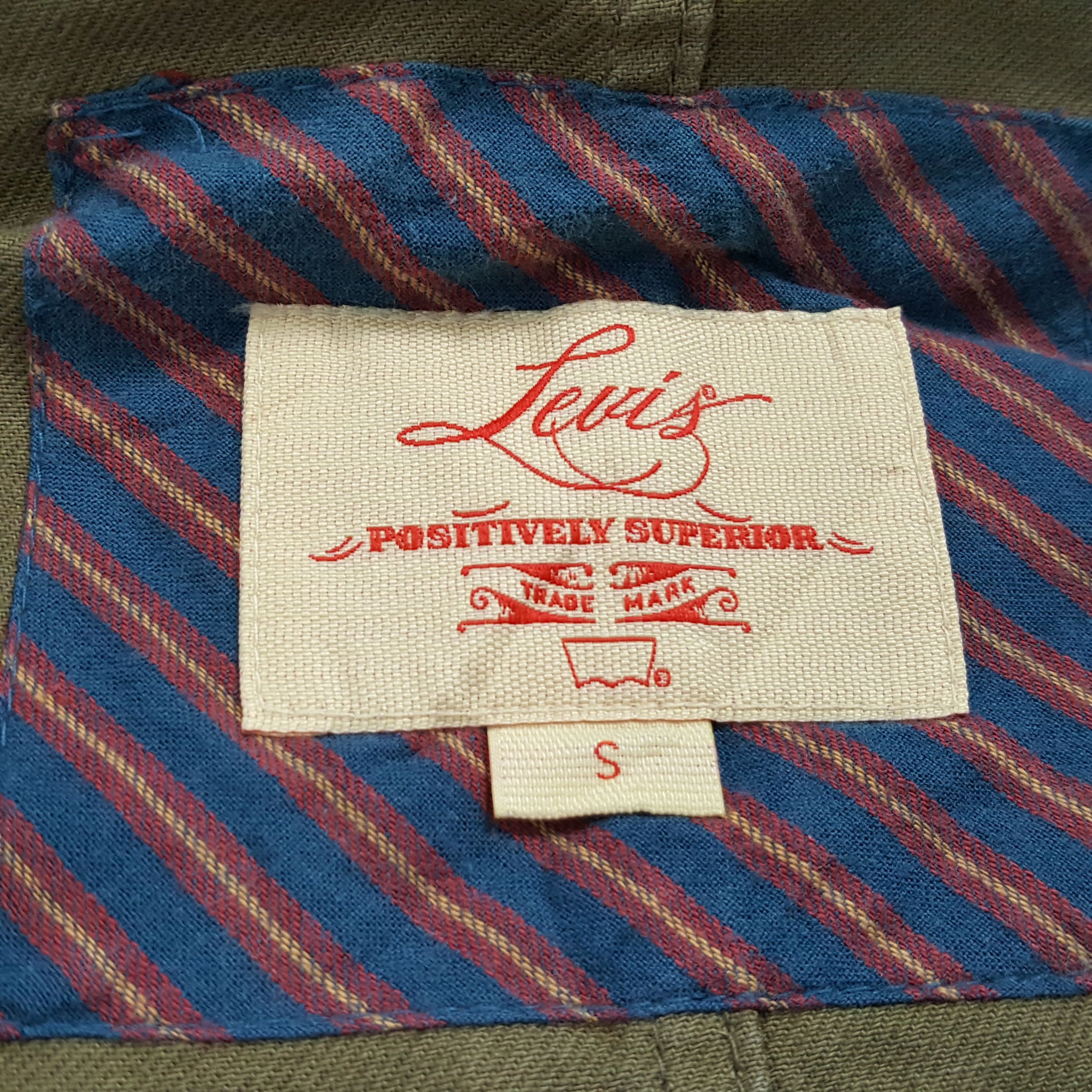 Levi's × Vintage Levi's American Military Fashion Style Jacket Hoodie Size US XS / EU 42 / 0 - 6 Thumbnail