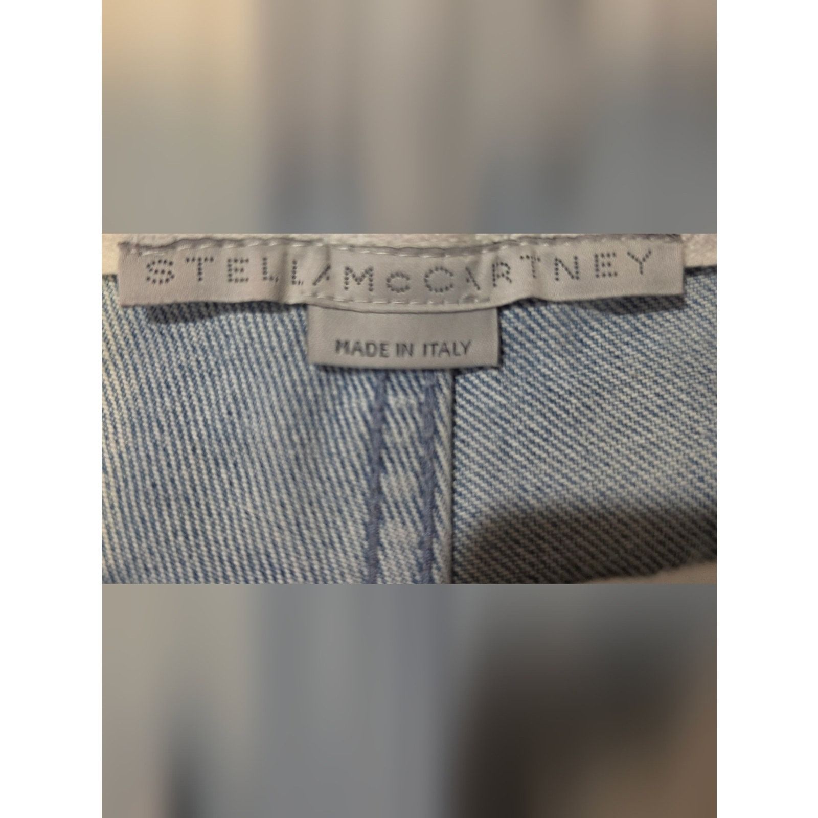Stella McCartney Stella Mccartney Salt & Pepper Belted Mid-Rise Jeans 27 Size 27" / US 4 / IT 40 - 10 Thumbnail