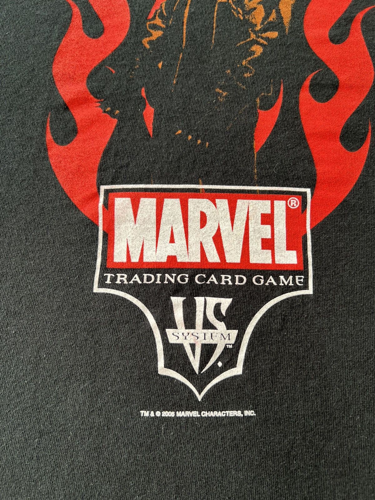 Marvel Comics Vintage 2005 Marvel Trading Card Game Ghost Rider Comics Tee Size US L / EU 52-54 / 3 - 15 Thumbnail