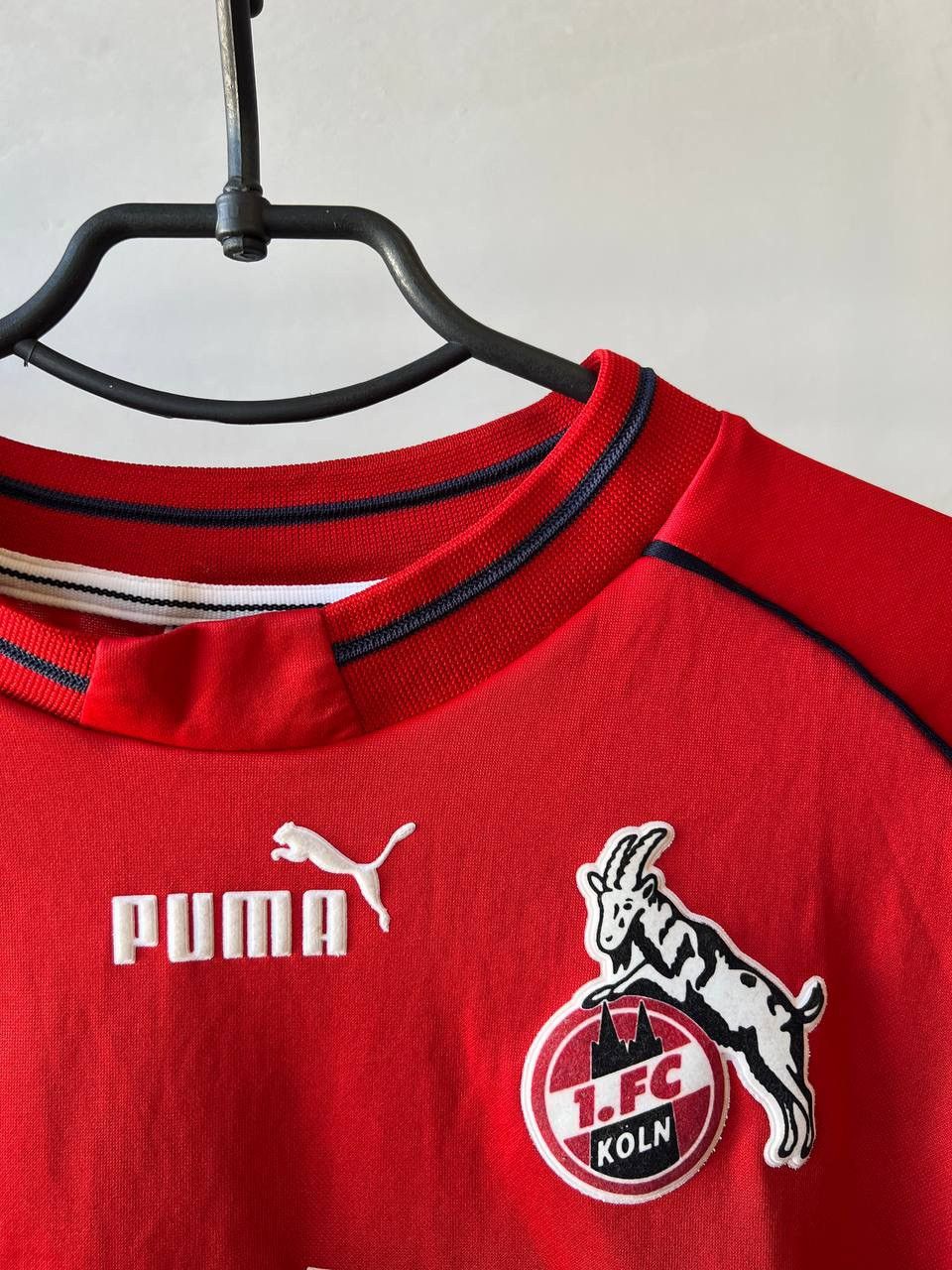 Vintage 2001 FC KÖLN #14 BALITSCH MATCH WORN SOCCER FOOTBALL JERSEY Size US L / EU 52-54 / 3 - 7 Thumbnail