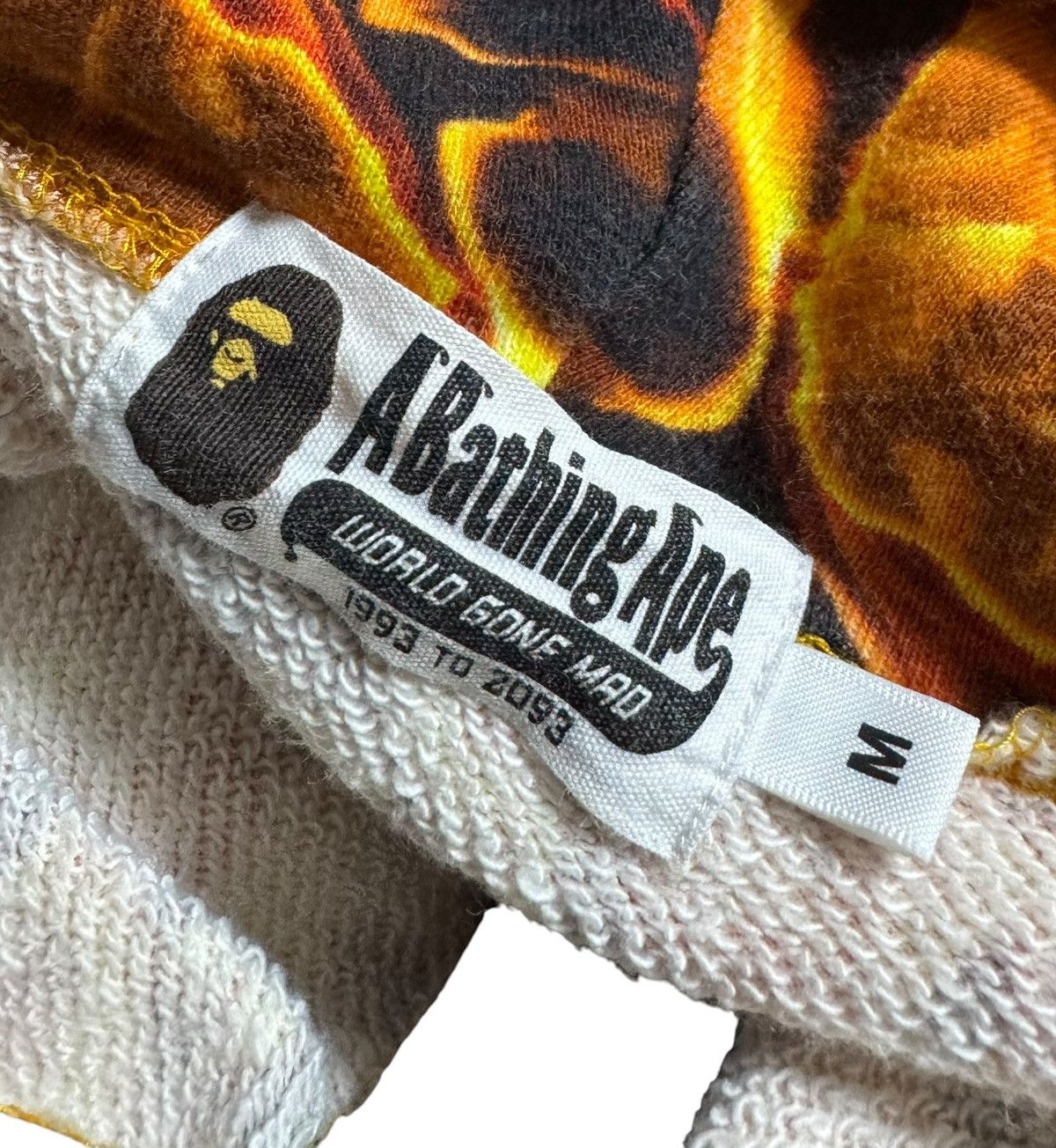Bape BAPE Fire Shark Full Zip Hoodie Size US M / EU 48-50 / 2 - 9 Thumbnail