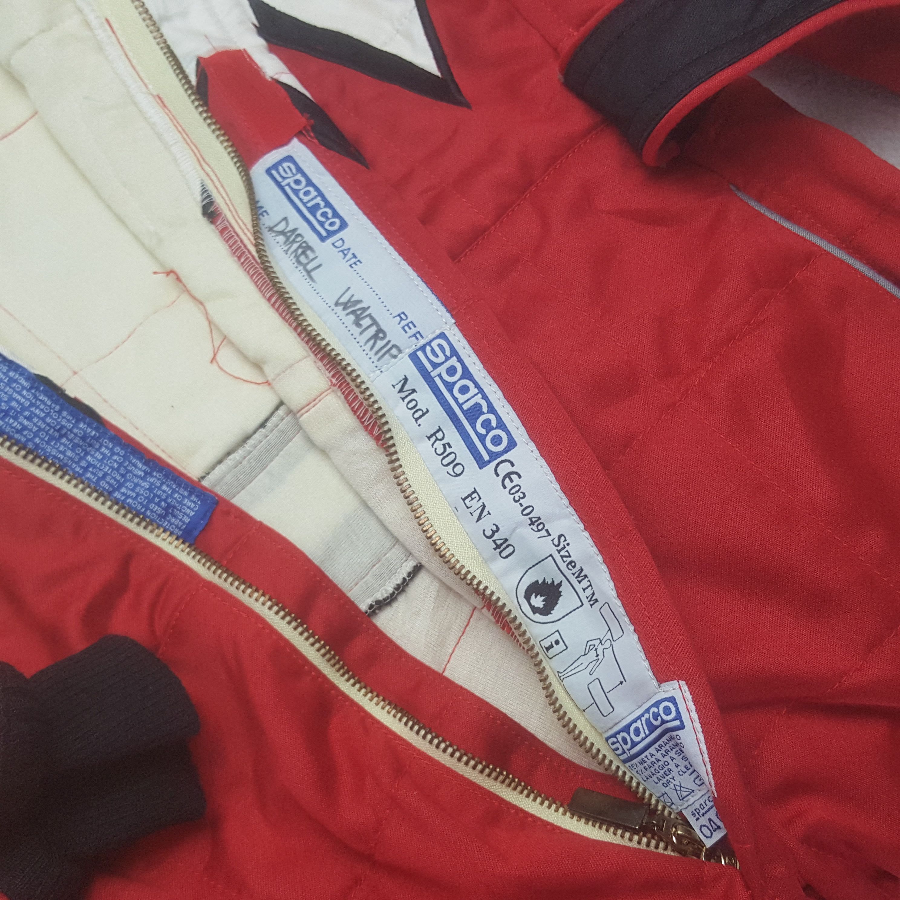 NASCAR × Vintage Vintage Toyota Tundra Sparco Racing Patches Coverall Jacket Size US L / EU 52-54 / 3 - 13 Thumbnail