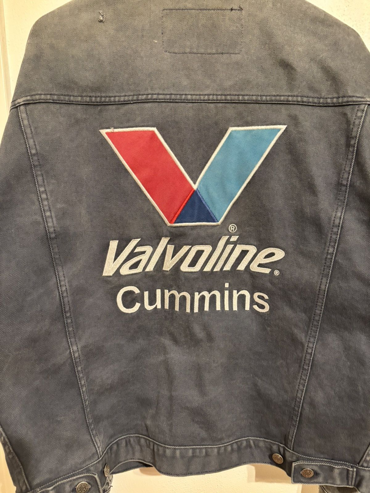 JH Design Denim Racing Jacket Size US XL / EU 56 / 4 - 4 Thumbnail