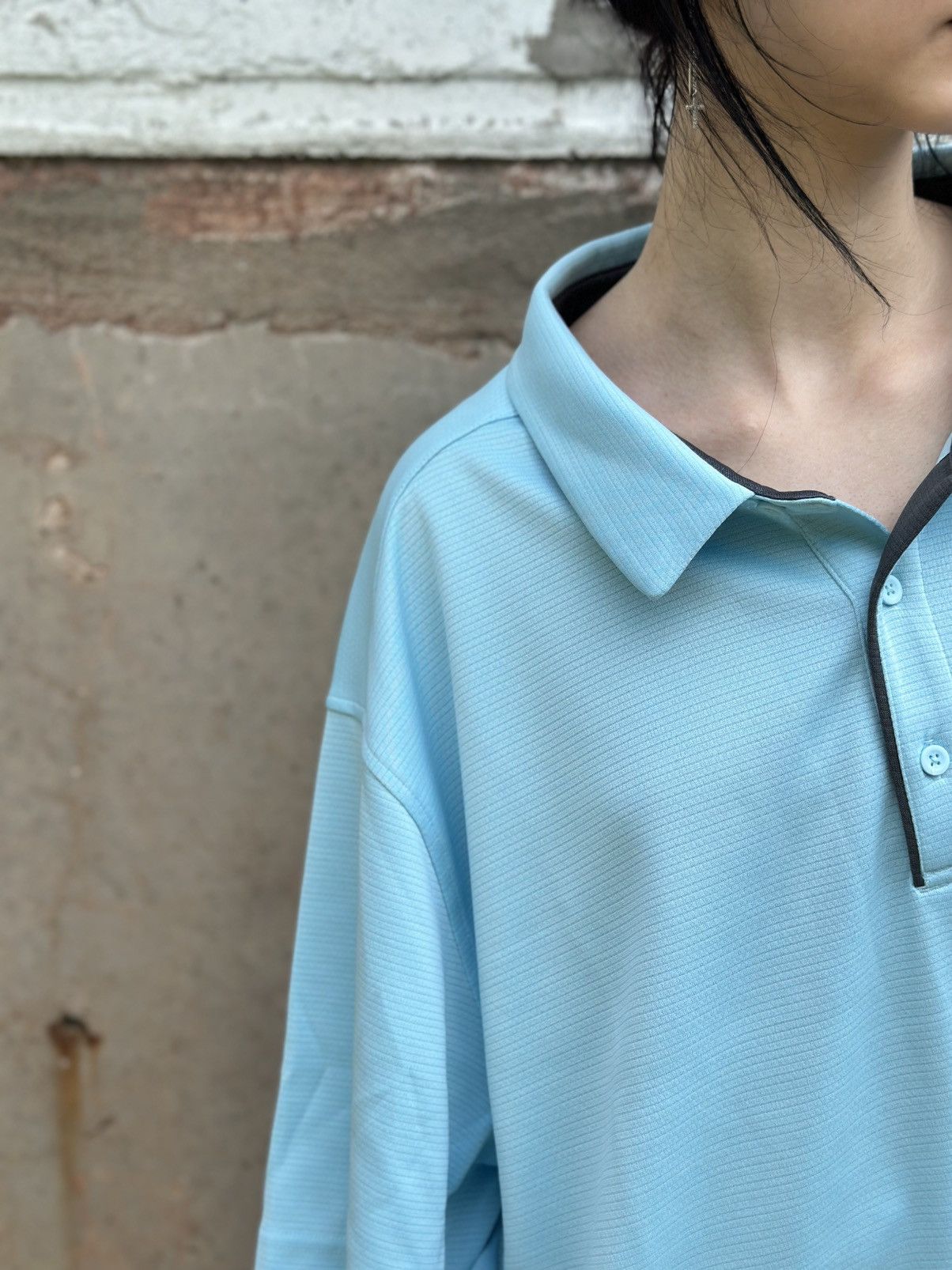 Under Armour VTG Under Armour Polo Light Blue Size XXL Y2K 00s USA Hype Size US XXL / EU 58 / 5 - 6 Thumbnail