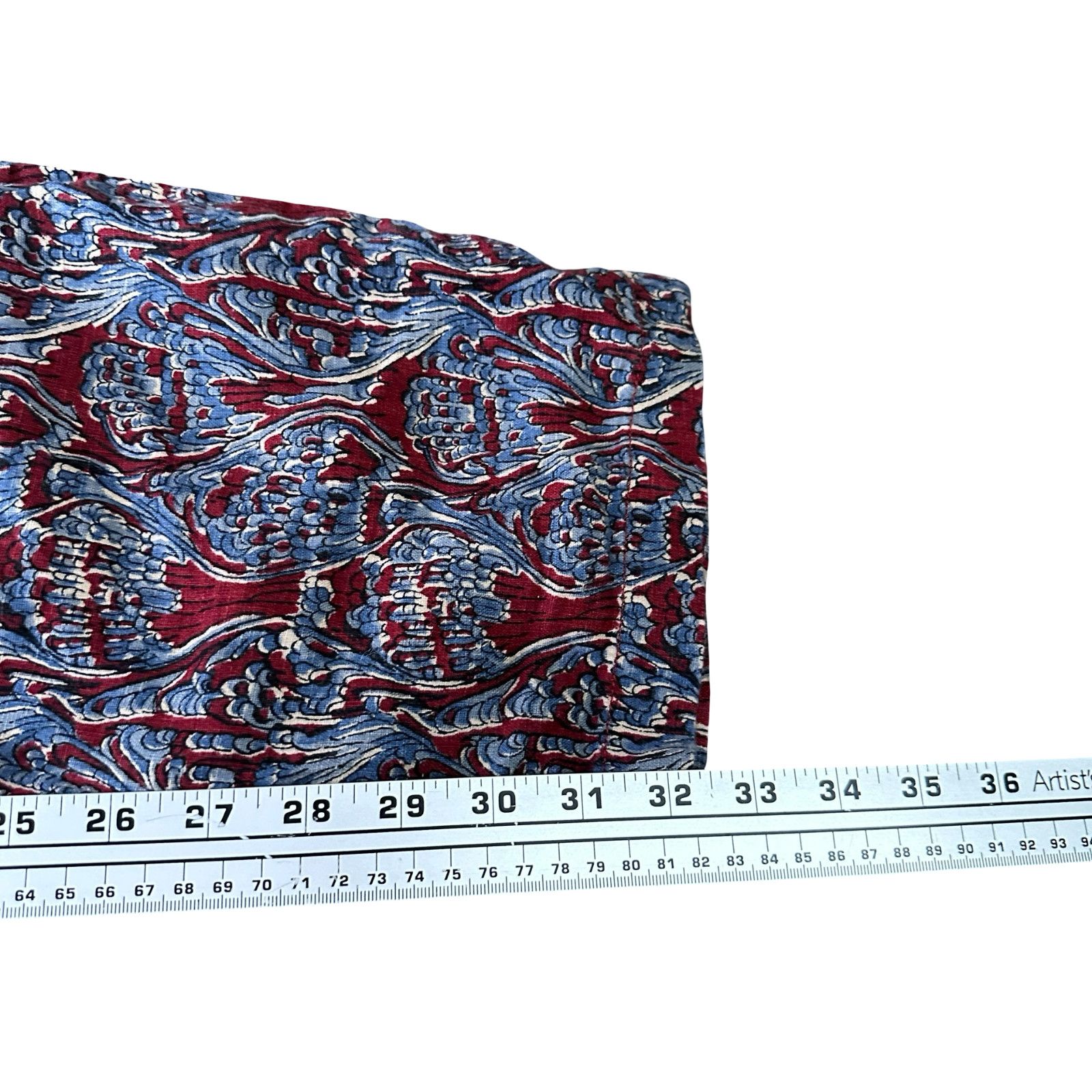 J.Crew Vintage J.Crew Oarsman Linen Pants Men’s 32 x 34 Red Blue Size US 32 / EU 48 - 9 Thumbnail