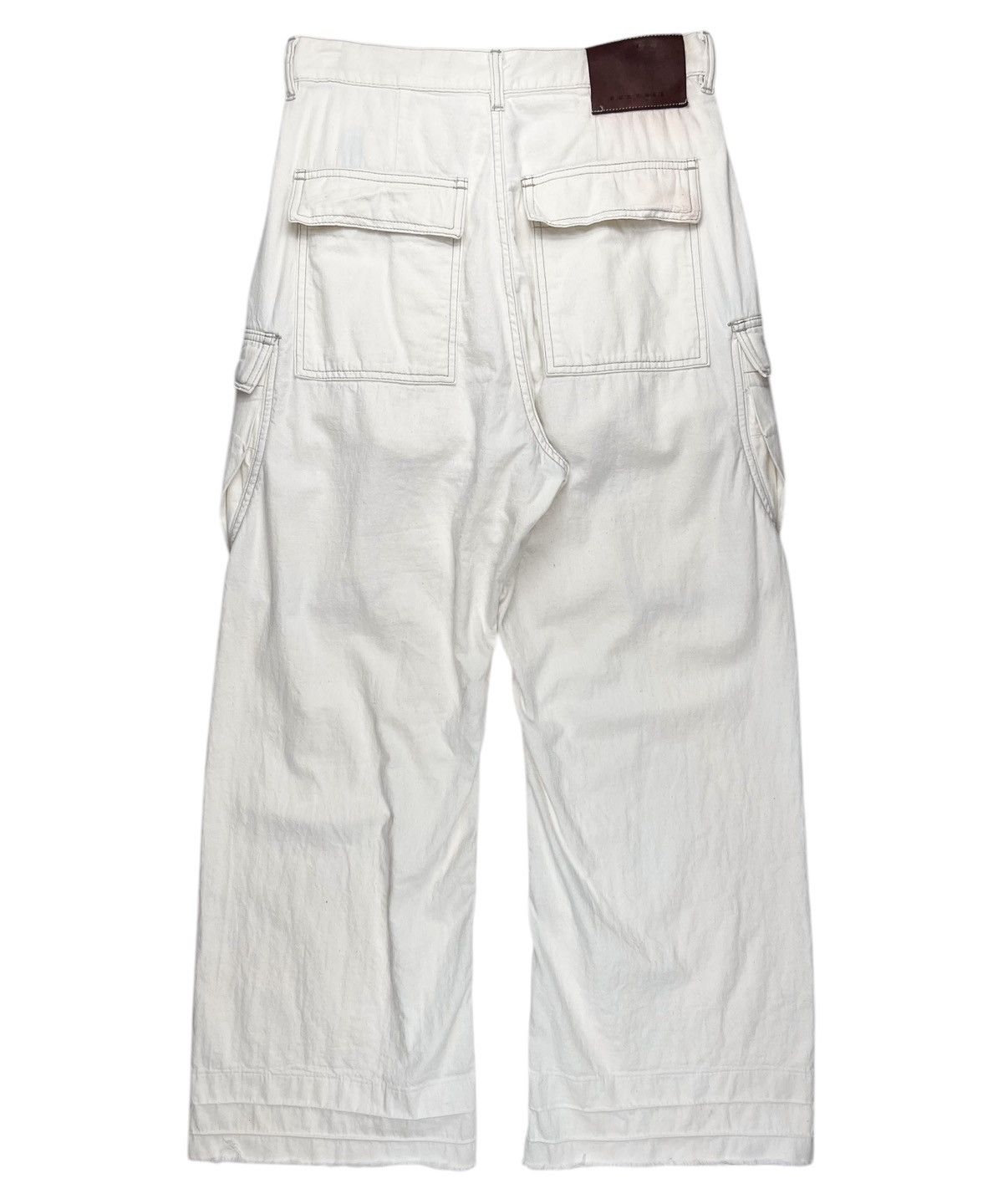 Rick Owens SS23 Rick Owens Edfu MIJ Geth Cargo Denim Jeans Wide Leg Size US 29 - 2 Thumbnail