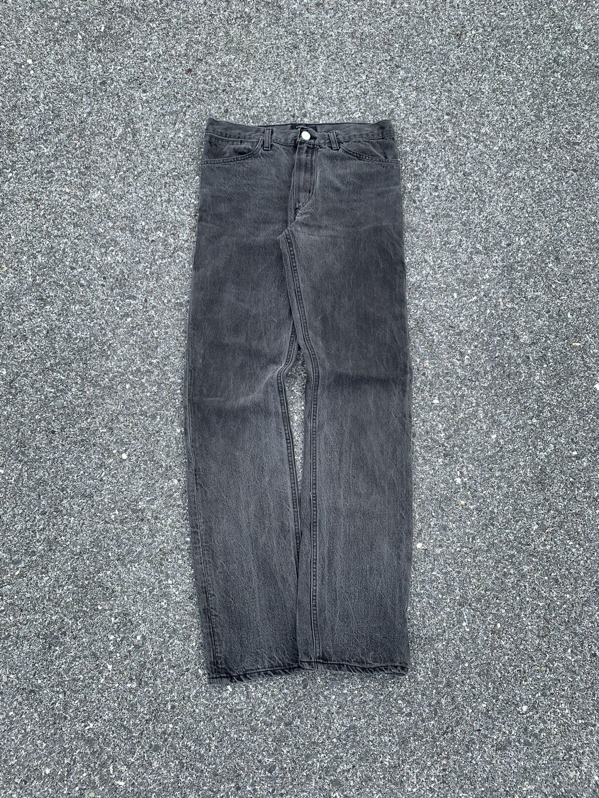Marc Jacobs × Wrangler Marc Jacob’s Wrangler Faded Black Jeans Size US 30 / EU 46 - 6 Thumbnail