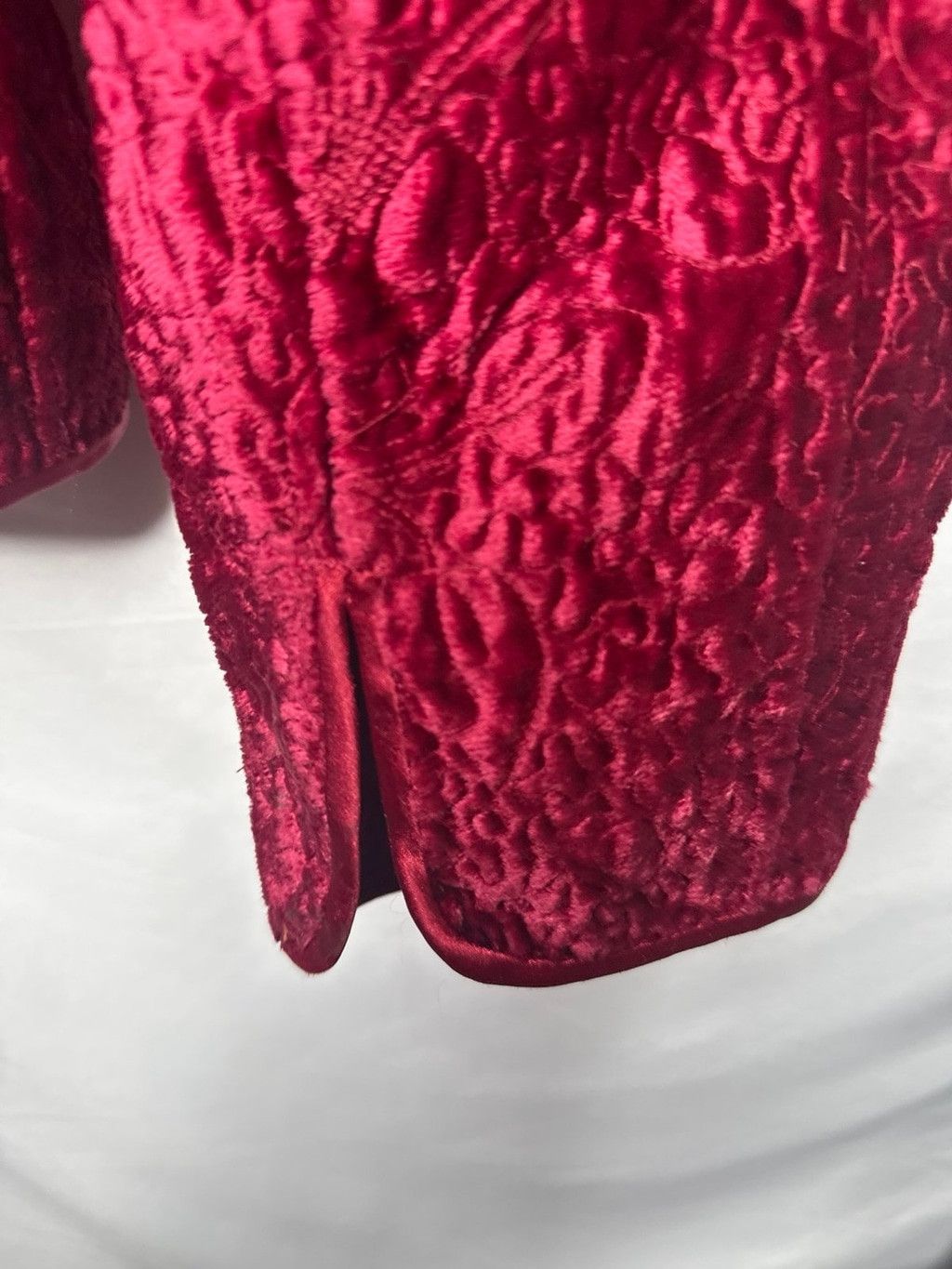 Max Mara NWOT MaxMara textured velvety feel one button red blazer 4 Size S / US 4 / IT 40 - 5 Thumbnail