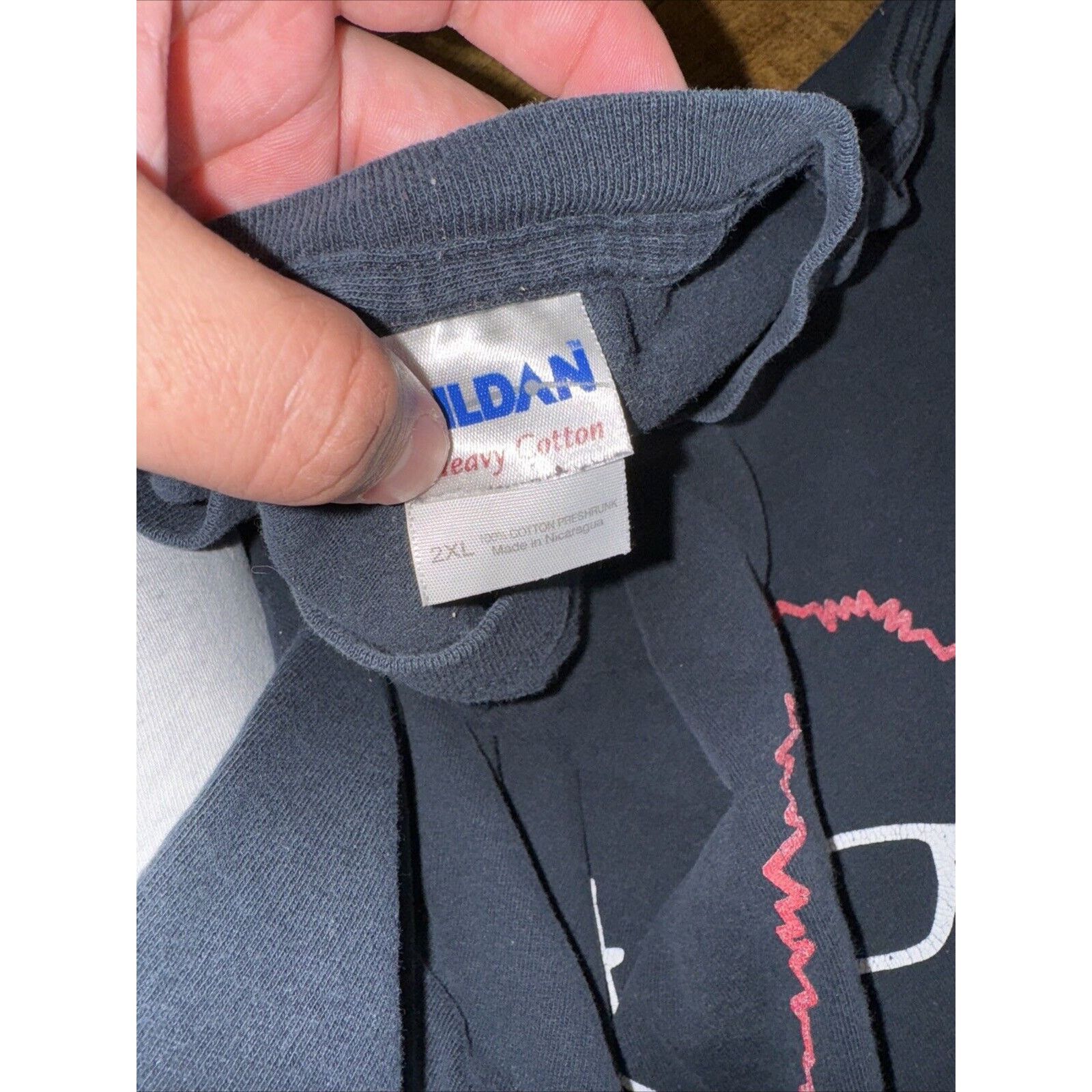 Japanese Brand × Vintage Dai Yoshihara T-Shirt Black 2XL 25x29 Size US XXL / EU 58 / 5 - 4 Thumbnail