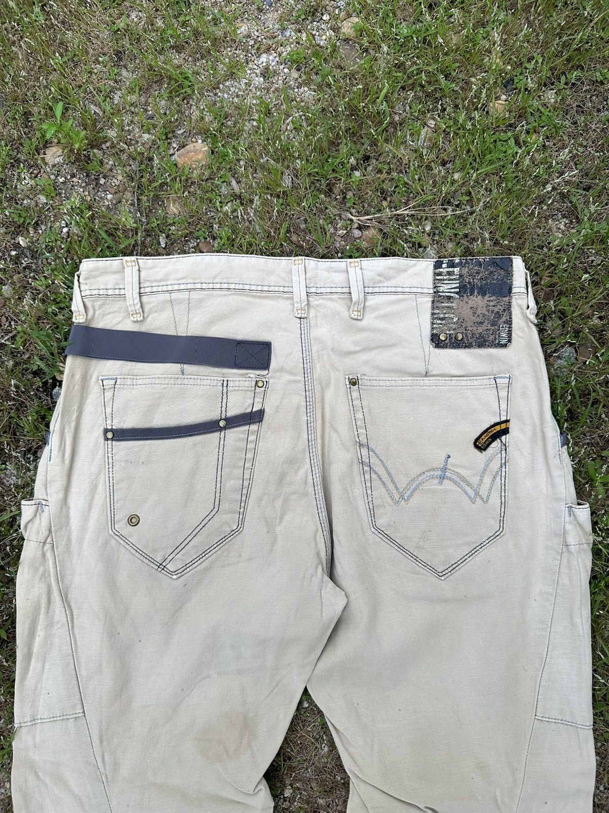Infinite Archives VINTAGE EDWIN EFUNCTION CURVE/BANANA LEG PANTS MADE IN JAPAN Size US 35 - 12 Thumbnail
