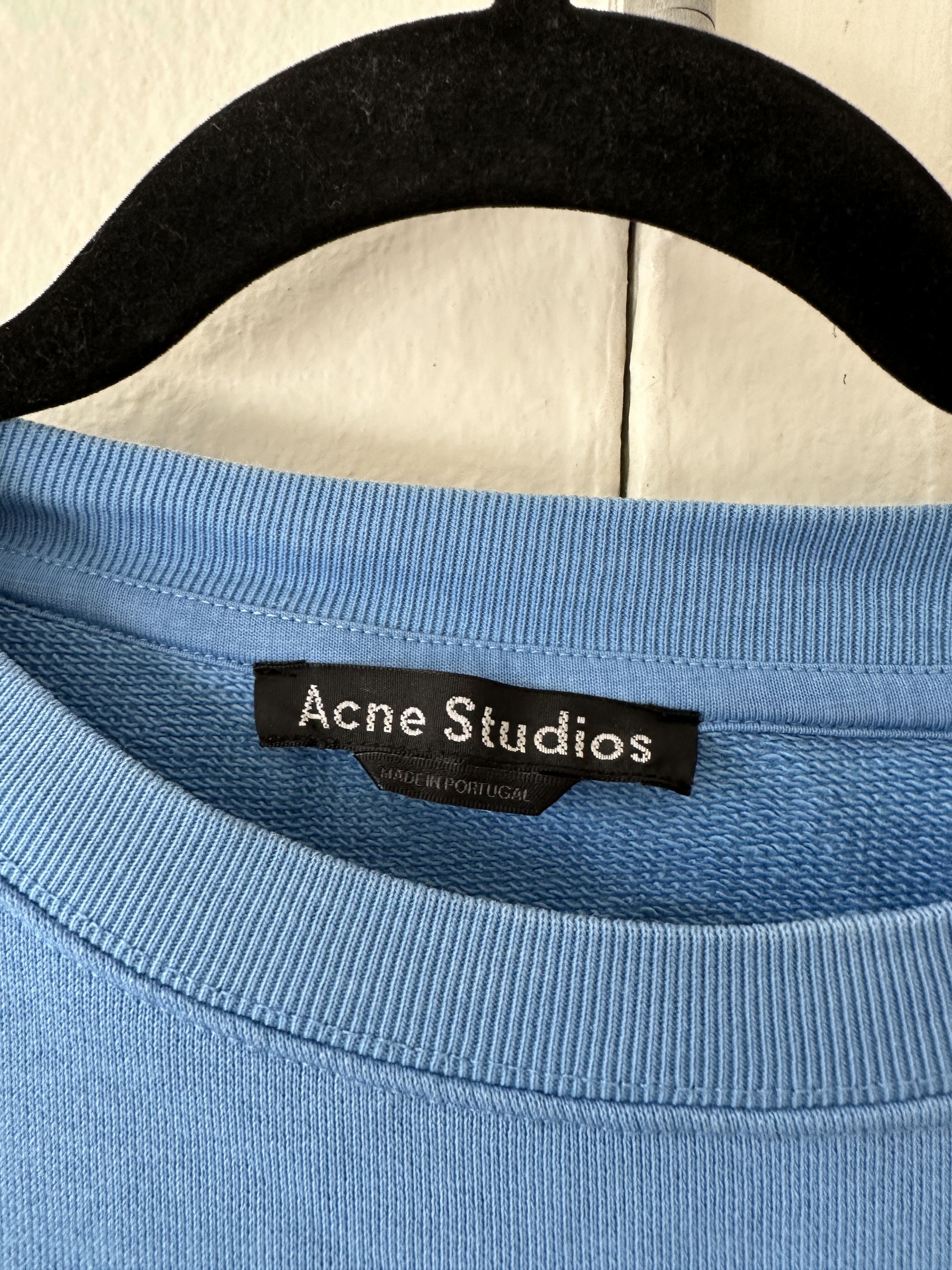Acne Studios Acne Studios Face Logo Crewneck Size US L / EU 52-54 / 3 - 3 Thumbnail