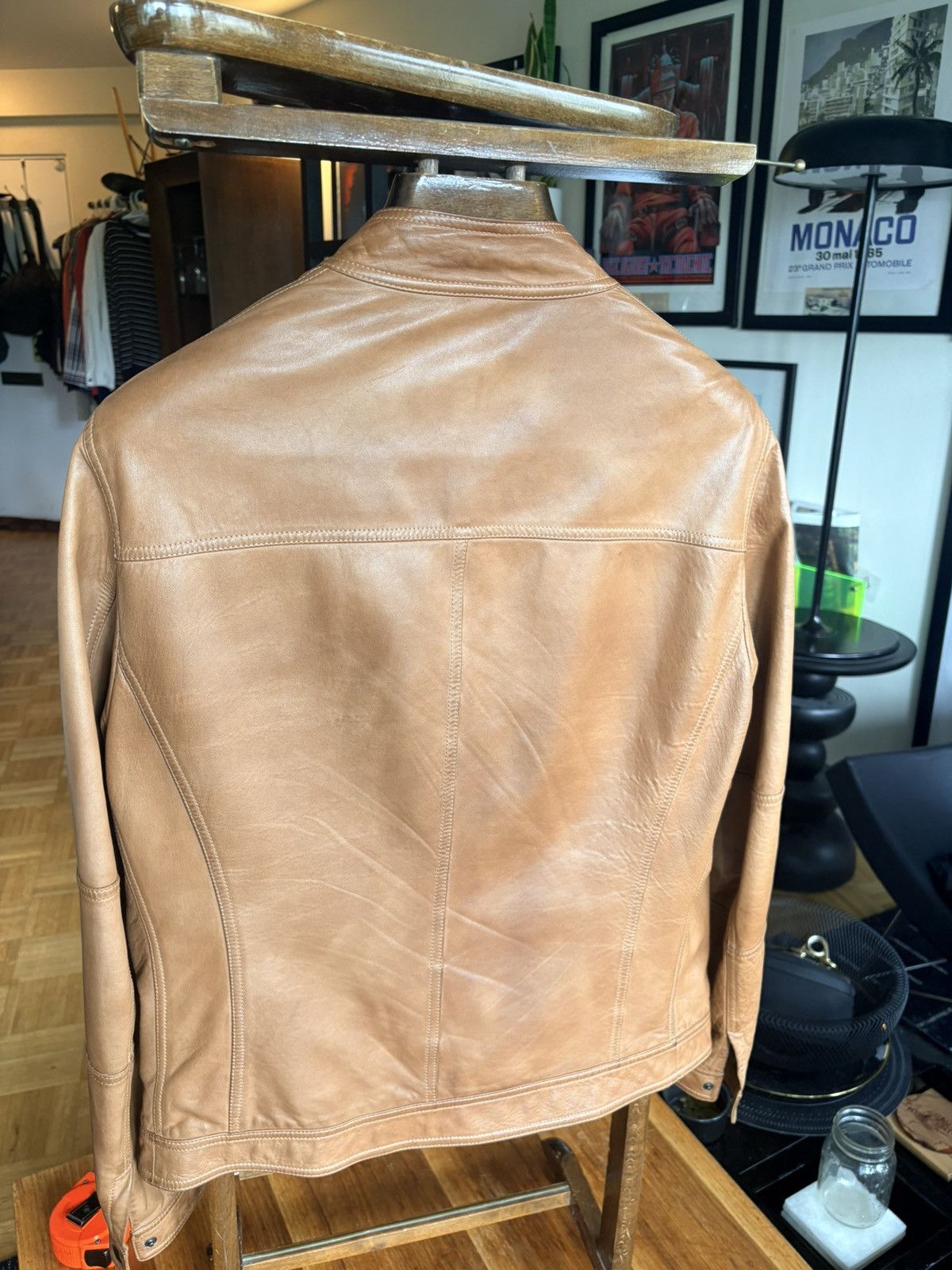 Brunello Cucinelli Brunello Cucinelli Leather Jacket Size US M / EU 48-50 / 2 - 8 Thumbnail