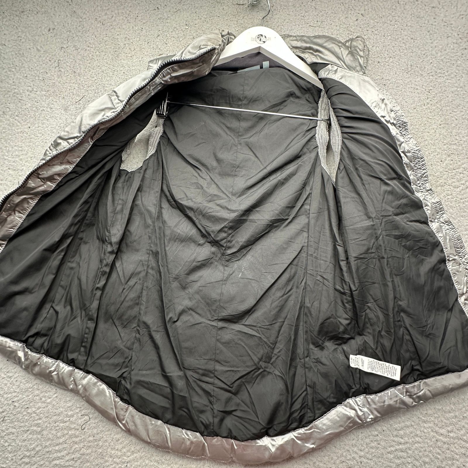 Athleta Athleta Silver Twill Goose Down Vest Jacket Womens XXS Size XXS / US 00 / IT 34 - 8 Thumbnail