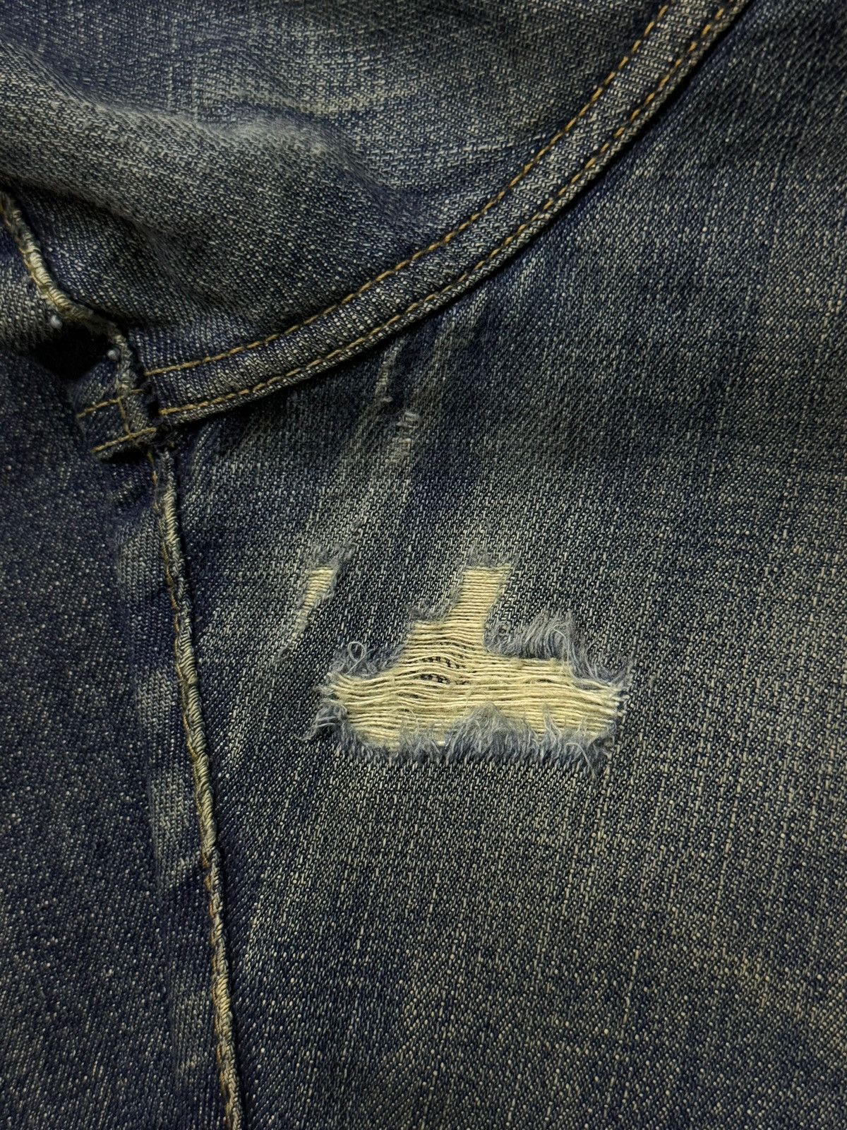 Hanes Vintage Hanes Jeans Made in USA 90s | Vintage Faded Mud Wash Size US 30 / EU 46 - 12 Thumbnail