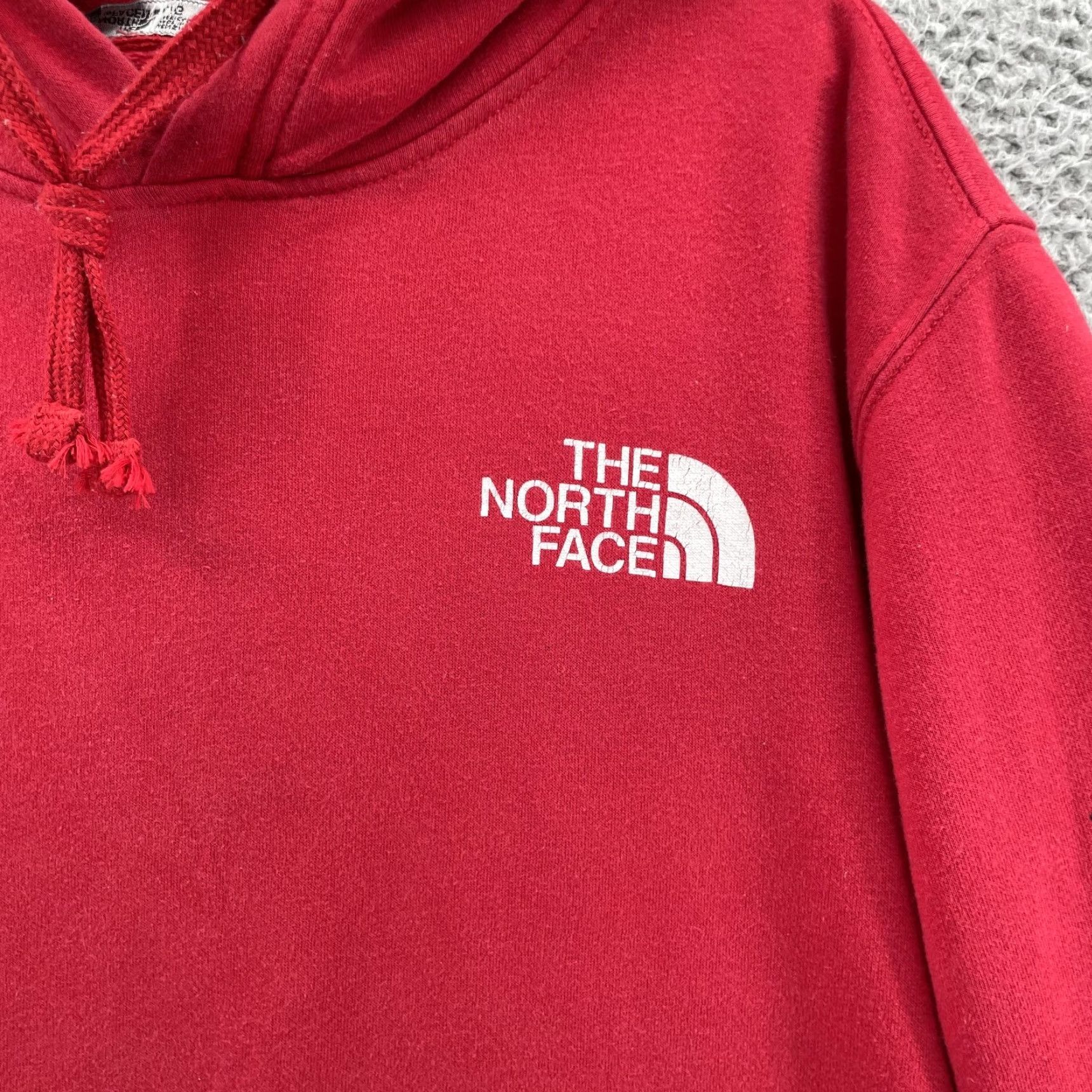 The North Face The North Face Hoodie Men L Red Never Stop Exploring Gorpcore Outdoor Camping Shirt Pullover with Hooded Pockets Graphic Print Size US L / EU 52-54 / 3 - 2 Thumbnail