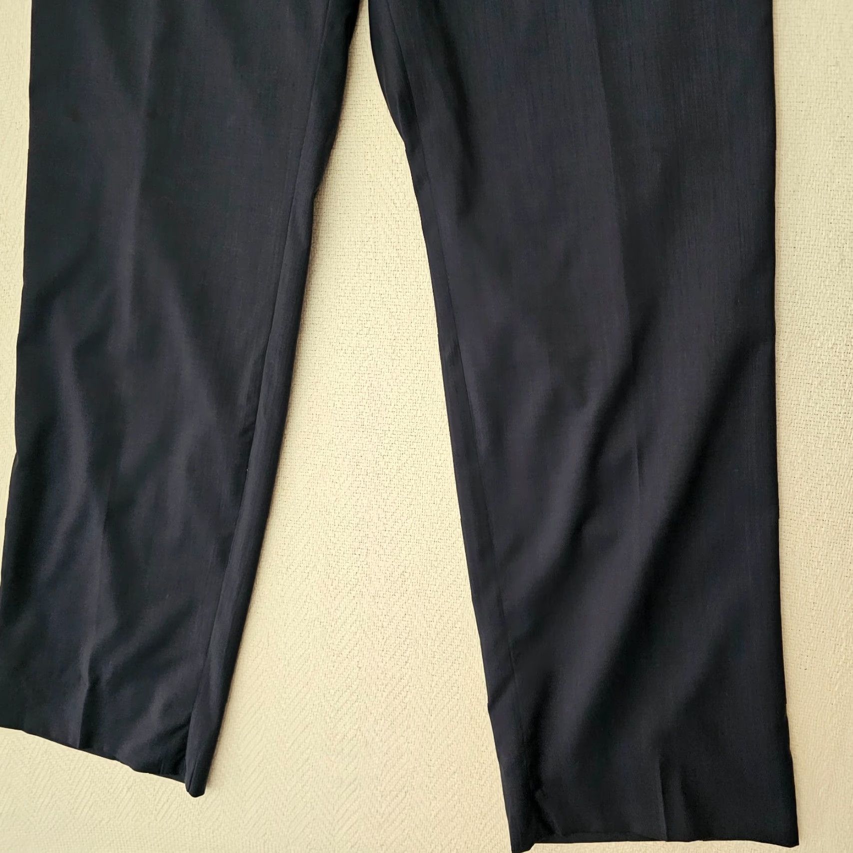 Paul Smith VINTAGE Paul Smith London Dress Pants Men L 44 Navy Straight Leg Suit Trousers Size 42R - 2 Thumbnail