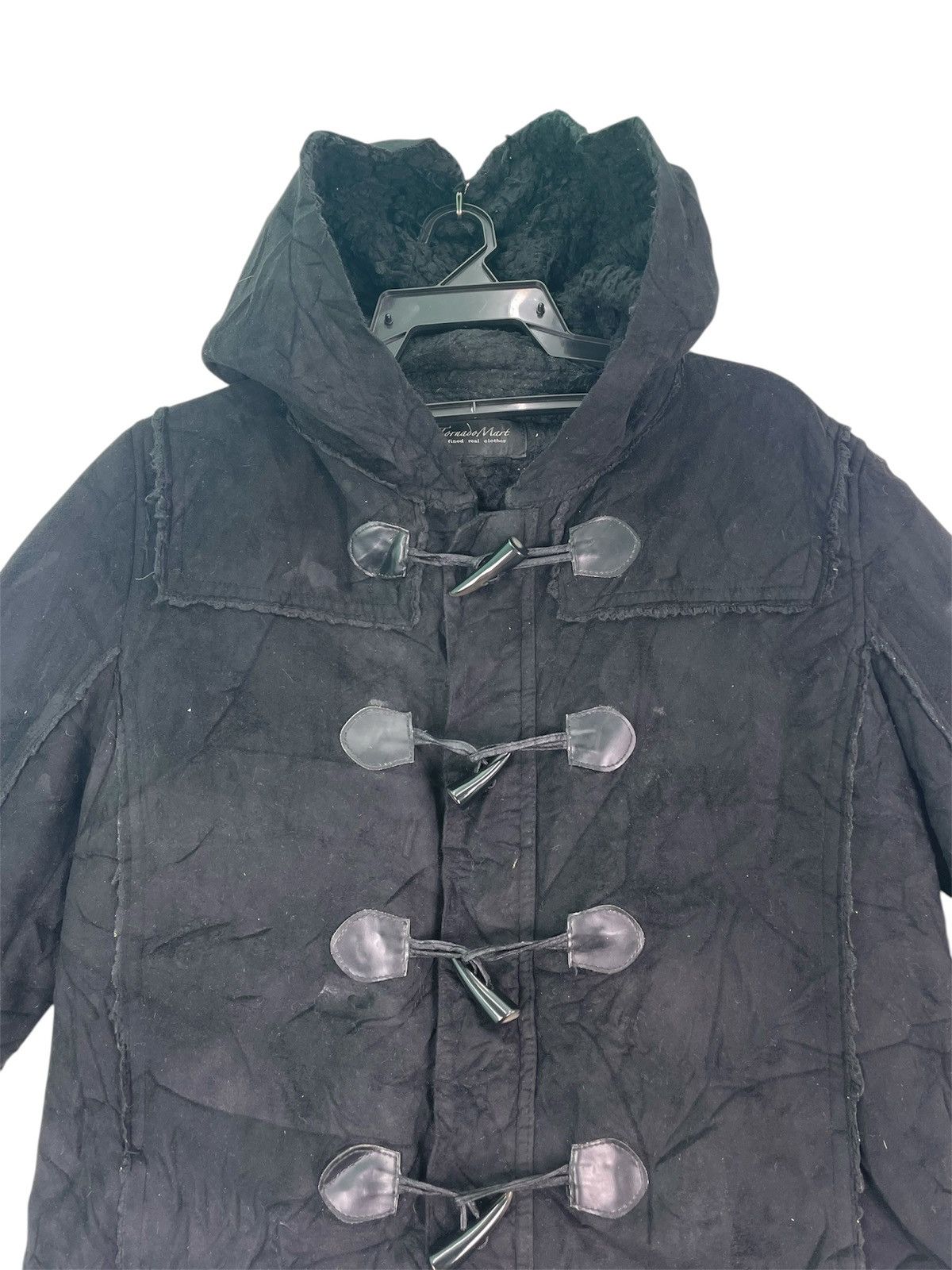 Tornado Mart Tornado Mart duffle coat jacket beauty fake sherpa lined Size US XL / EU 56 / 4 - 2 Thumbnail
