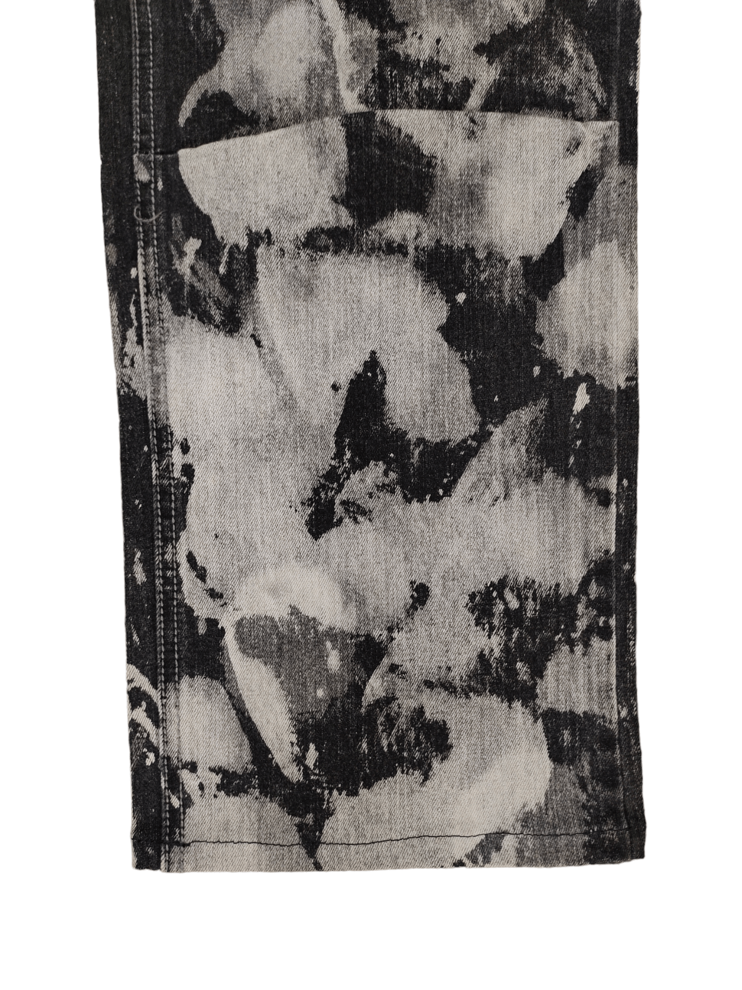 Hysteric Glamour × Undercover Vintage Y2k Allix Design Acid Wash Baggy Jeans Jnco Style Size US 32 / EU 48 - 7 Thumbnail