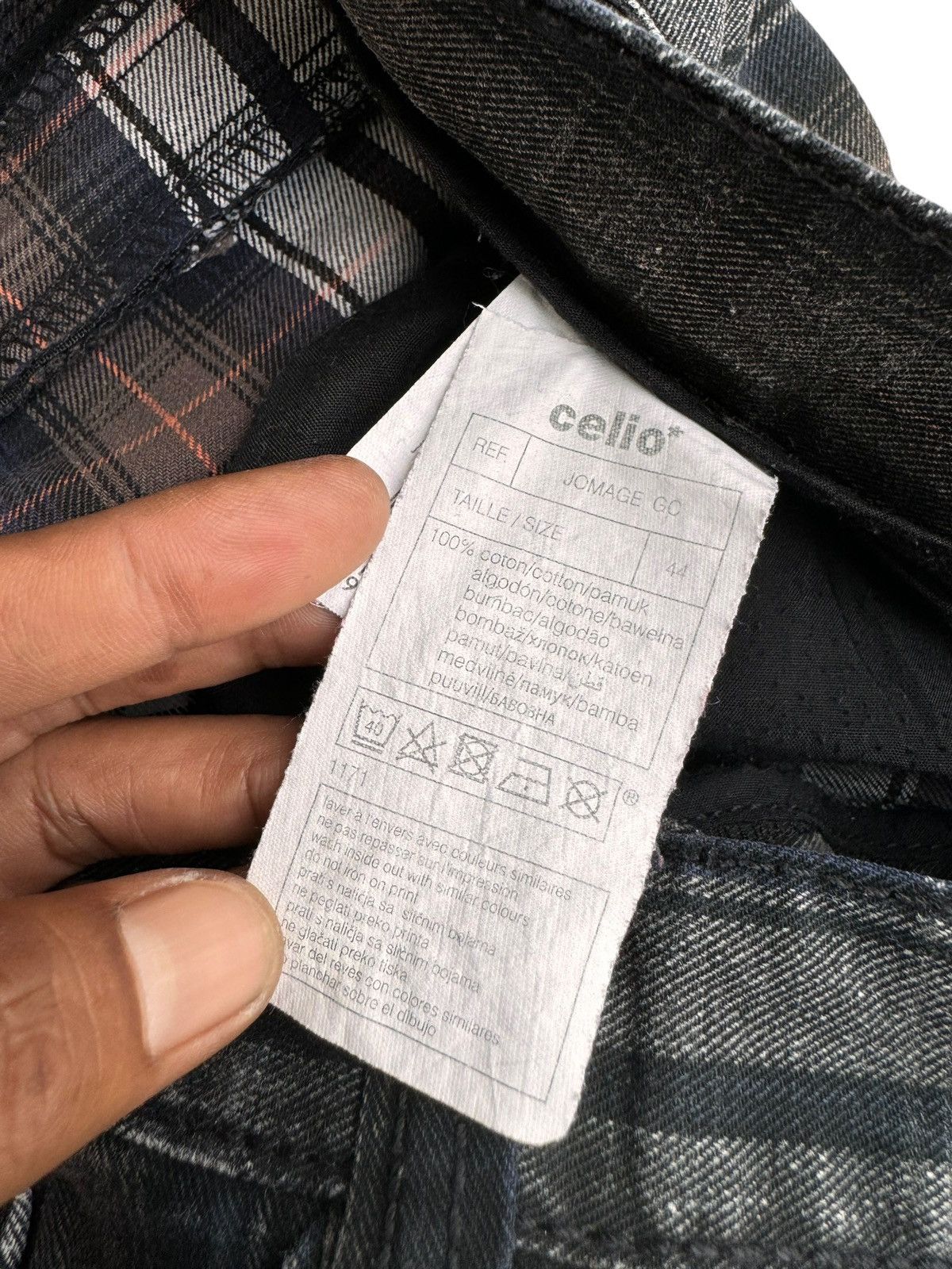 Japanese Brand ⚡️⚡️Japanese Brand Celio All Over Stripe Pants Size US 32 / EU 48 - 13 Thumbnail