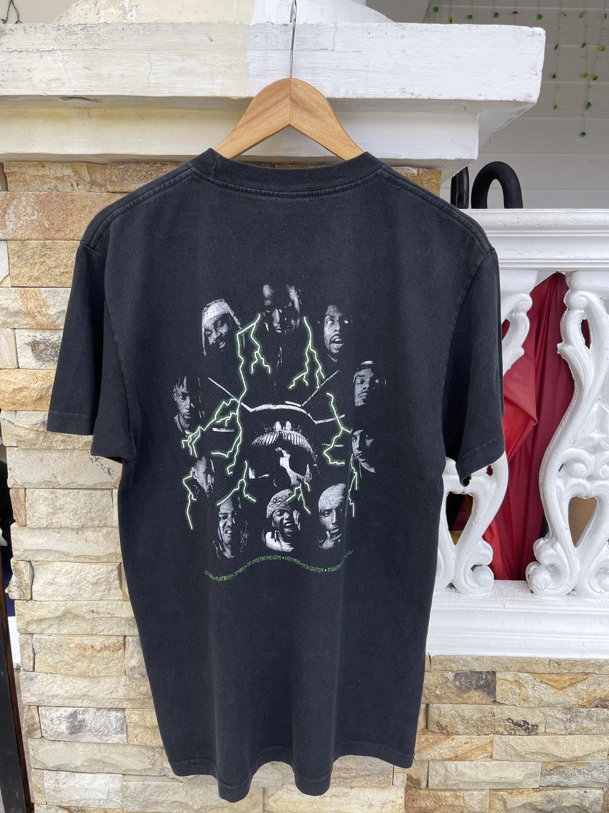 Flatbush Zombies Rare🔥Vtg FADED Pro Era Beast Coast Badass Flatbush Tee Size US M / EU 48-50 / 2 - 3 Thumbnail