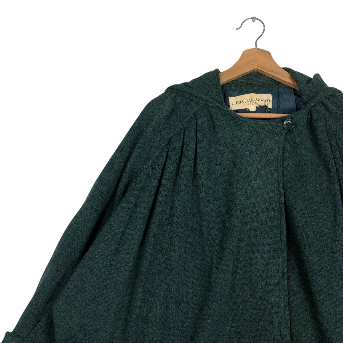 Designer 📌Vintage Long Jacket Oversized Christian Aujard Paris Size US M / EU 48-50 / 2 - 8 Thumbnail