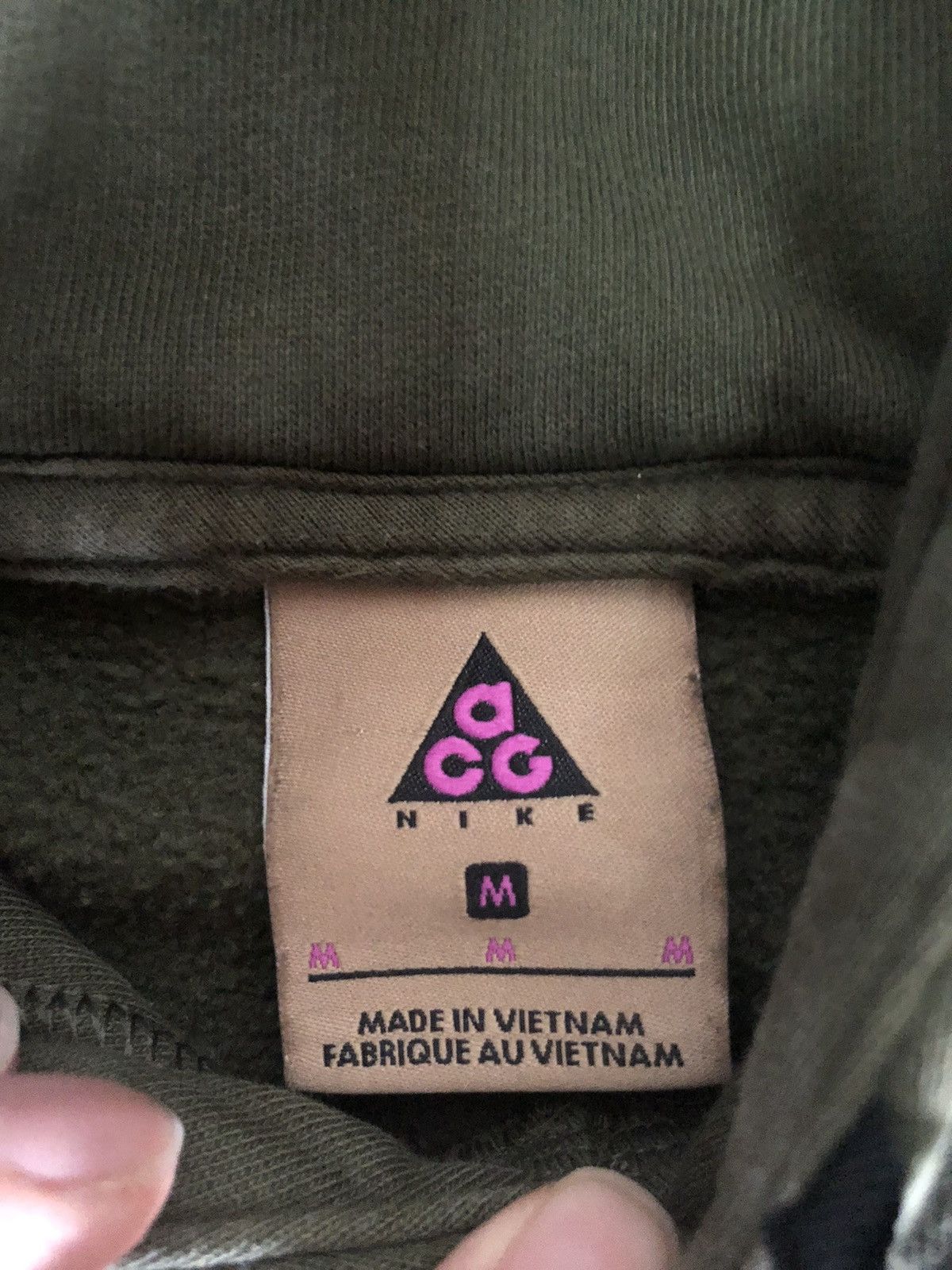 Nike × Nike ACG Nike ACG Hoodie [Olive] zipped oversized Size US M / EU 48-50 / 2 - 4 Thumbnail