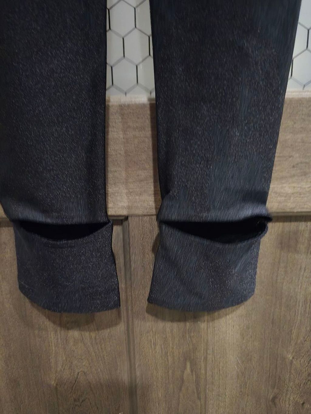 Other Cajubrasil Black Classic Yoga Leggings With Stir-Up Legs SM Size 23" - 3 Thumbnail