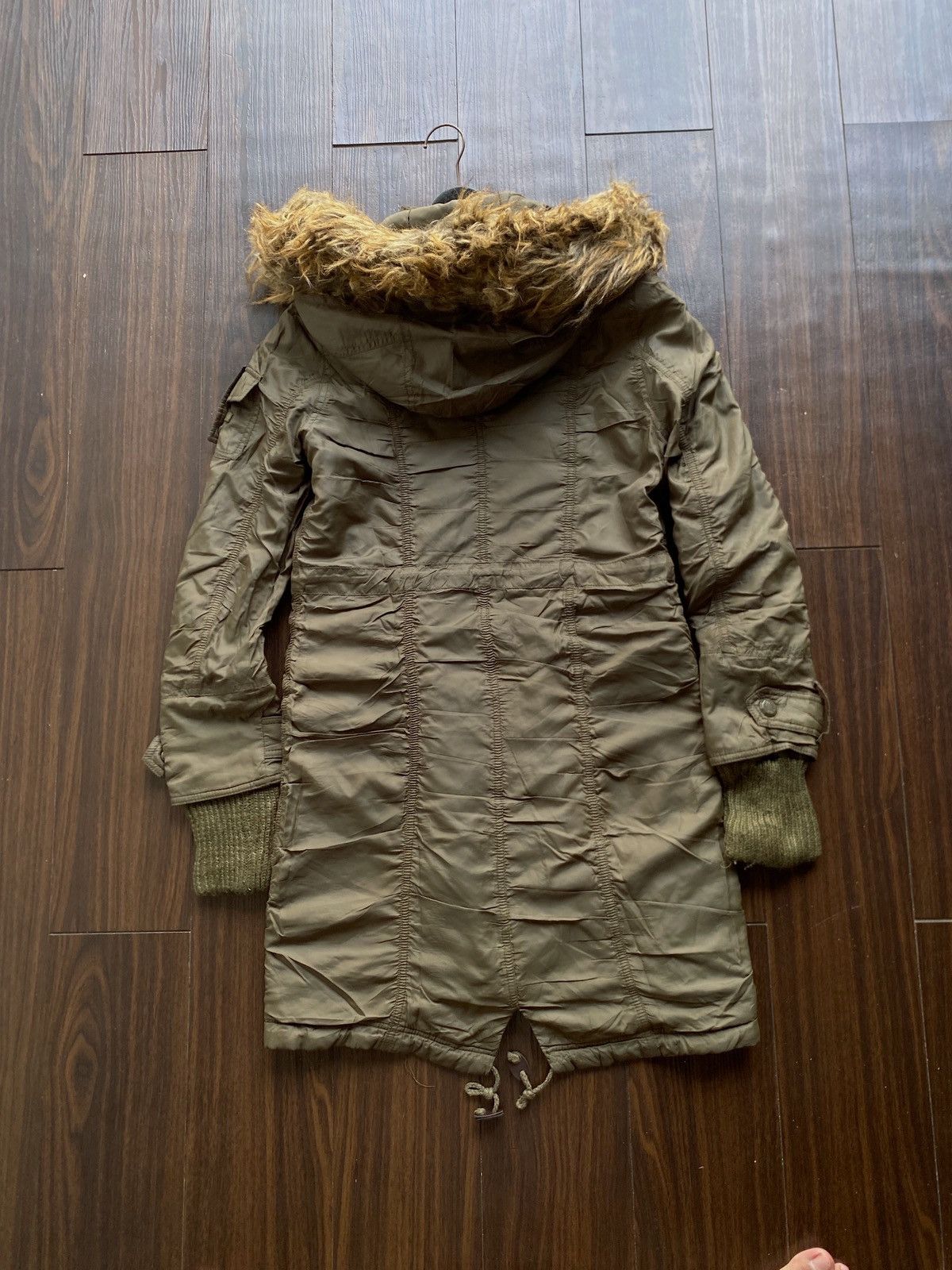 Le Grande Bleu (L.G.B.) 00s DOLLY ANGELA LGB IF SIX WAS NINE STYLE FAUX FUR PARKA Size M / US 6-8 / IT 42-44 - 7 Thumbnail