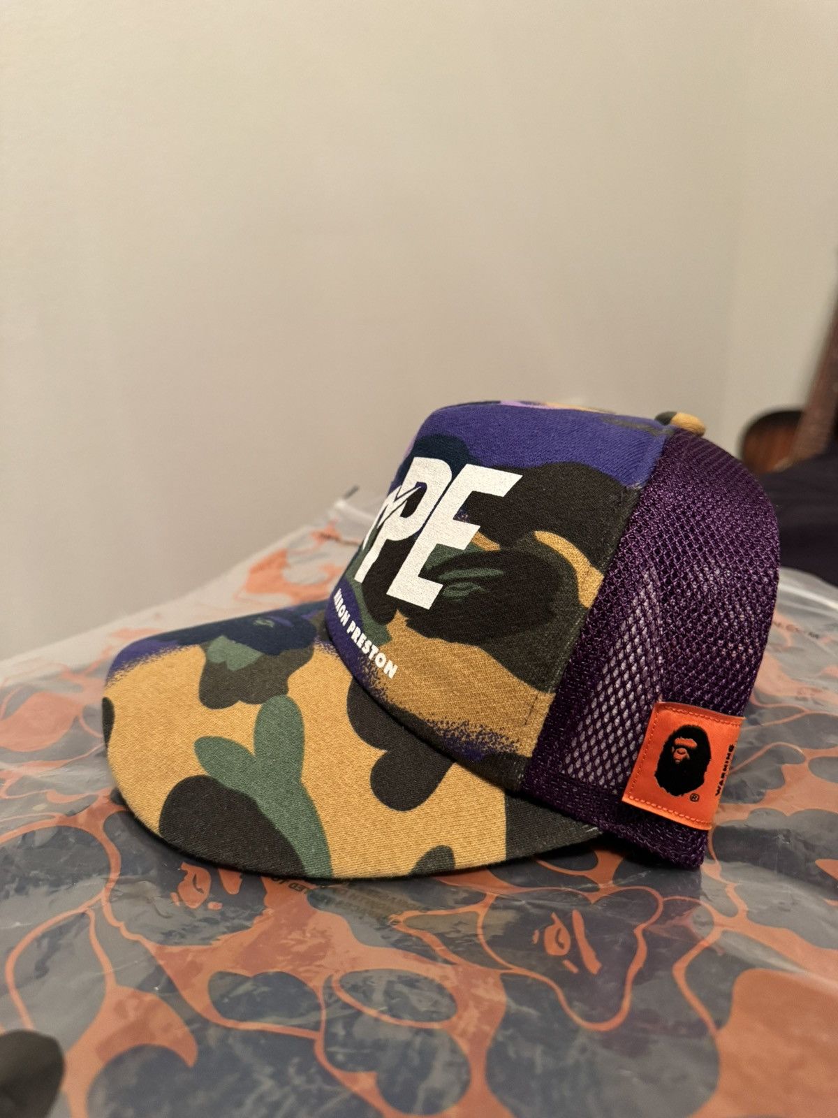 Bape × Heron Preston Bape Heron Preston hat Size ONE SIZE - 2 Thumbnail