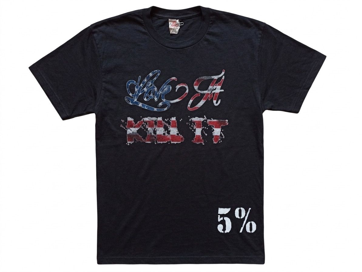 Alstyle Rich Piana 5% Nutrition Double Sided US Flag Vintage Tee L Size US L / EU 52-54 / 3 - 1 Thumbnail