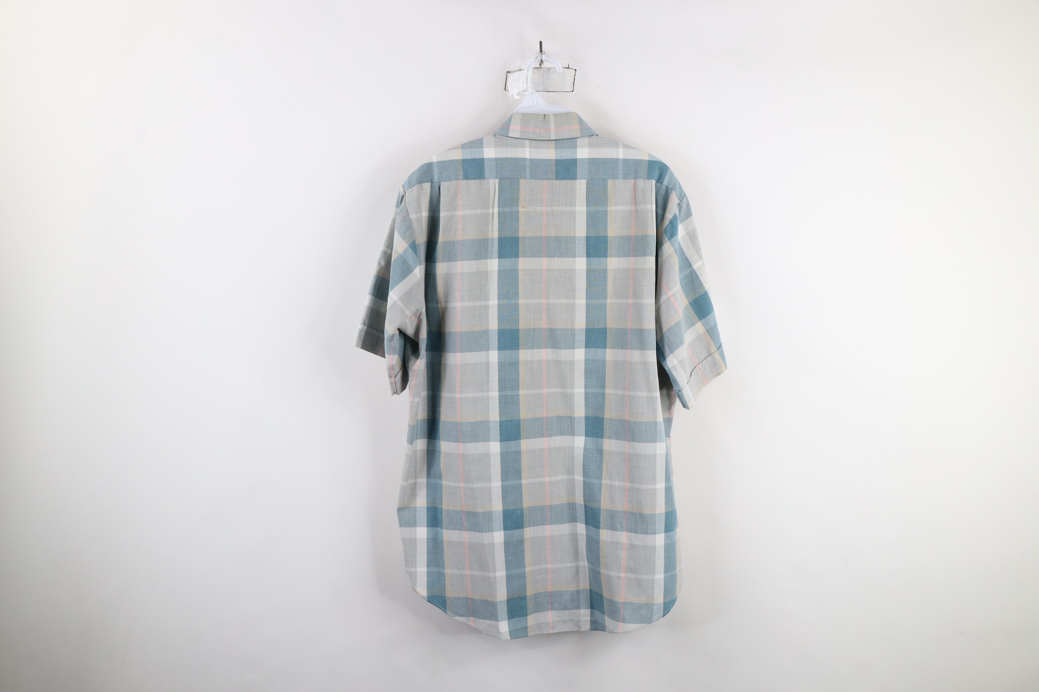 Levi's × Vintage Vintage 80s 90s Levis Distressed Pastel Button Down Shirt Size US L / EU 52-54 / 3 - 8 Thumbnail