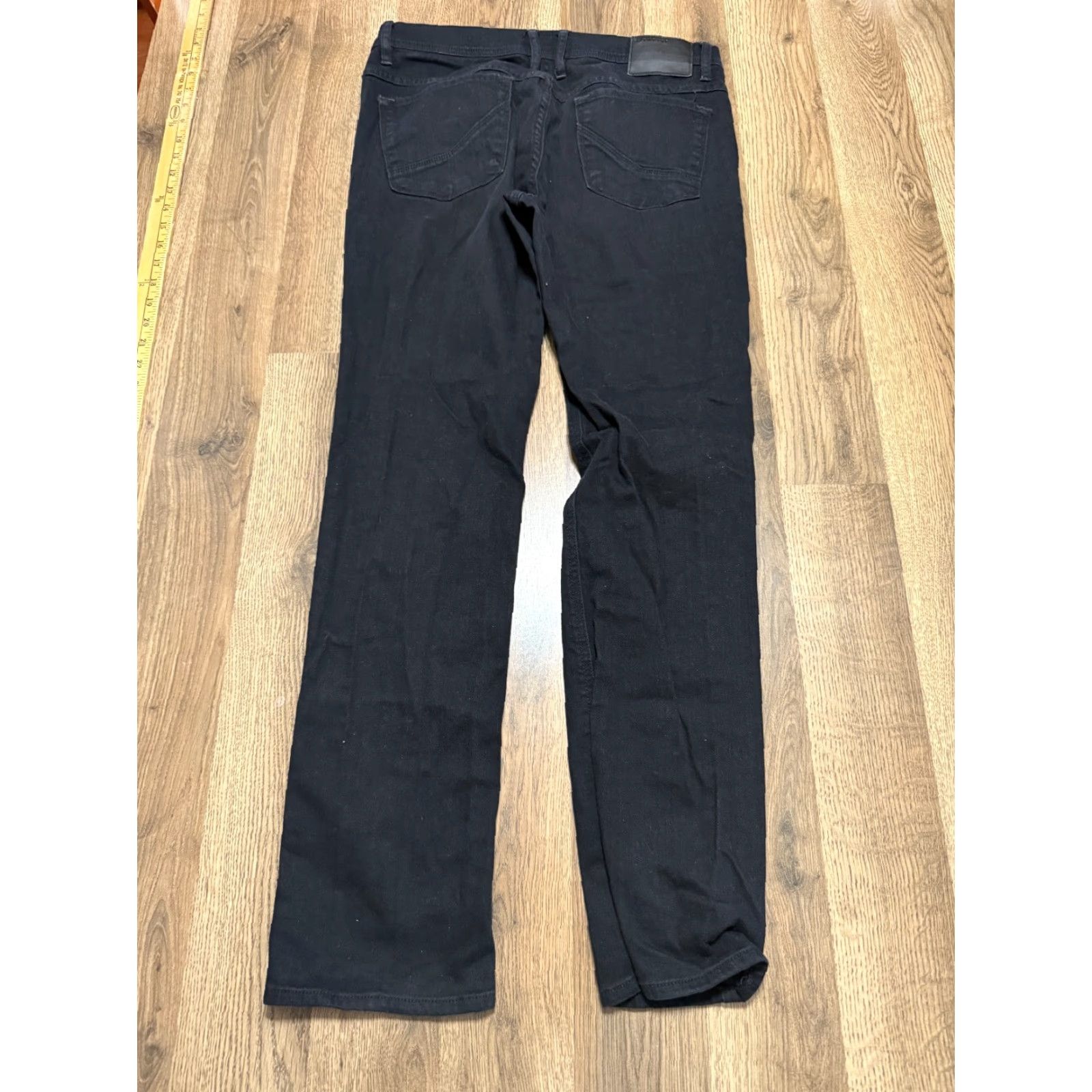 Empyre Empyre Jeans Men’s 34 Black Denim Straight Dark Wash 40" Length Denim Jeans Regular Size 34 Mens Size US 34 / EU 50 - 2 Thumbnail