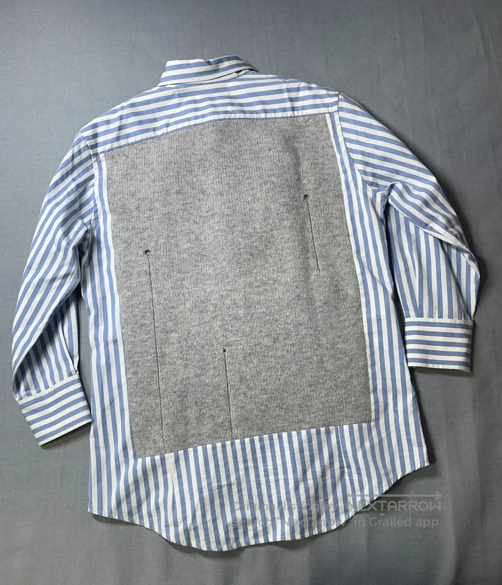 Maison Margiela Maison Margiela Striped Knit Fake Two. Size XS / US 0-2 / IT 36-38 - 3 Thumbnail