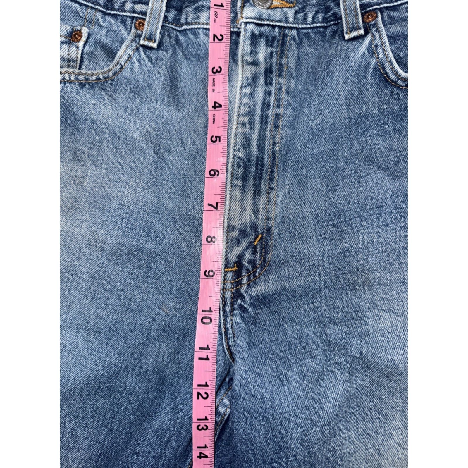 Levi's VINTAGE Levi’s 550 Denim Jeans 36x28 Jeans Men Blue Denim 550 Relaxed Fit Tapered Leg Regular 34 28 Inseam Y2K Vintage Mens Size US 34 / EU 50 - 6 Thumbnail