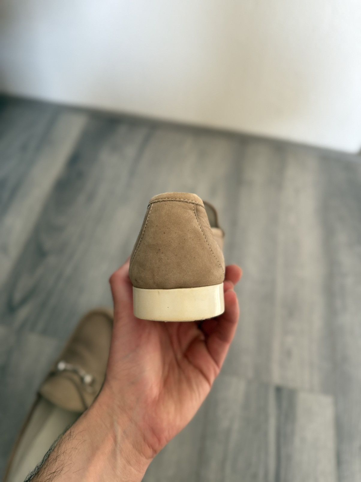 Gucci Gucci Horsebit Loafers in Beige Leather – Size 9.5 Size US 9.5 / EU 42-43 - 15 Thumbnail