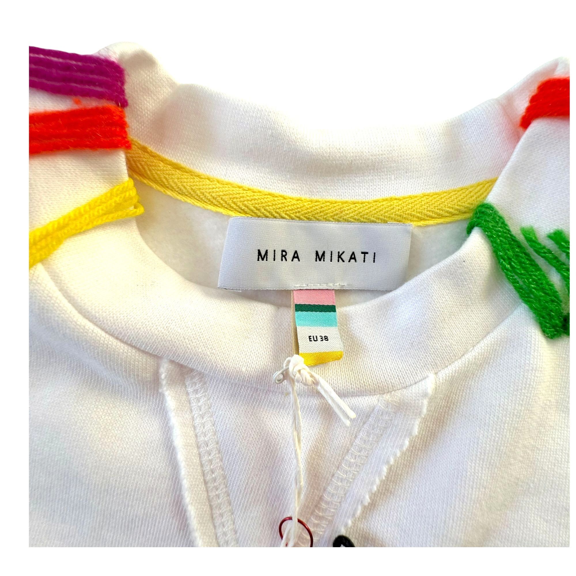 Mira Mikati MIRA MIKATI Sydney Embroidered Sweatshirt, Size 38 EU, New w Size S / US 4 / IT 40 - 3 Thumbnail