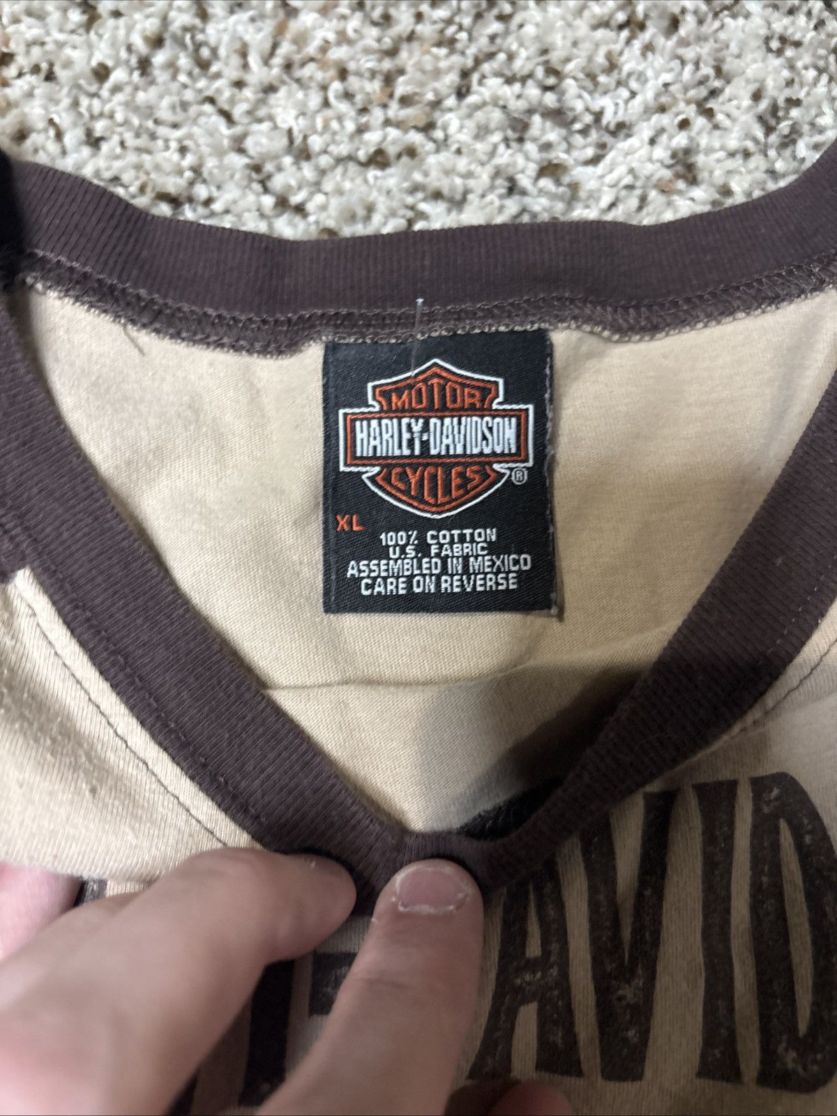 Harley Davidson Vintage Harley Davidson Shirt Size US XL / EU 56 / 4 - 3 Thumbnail