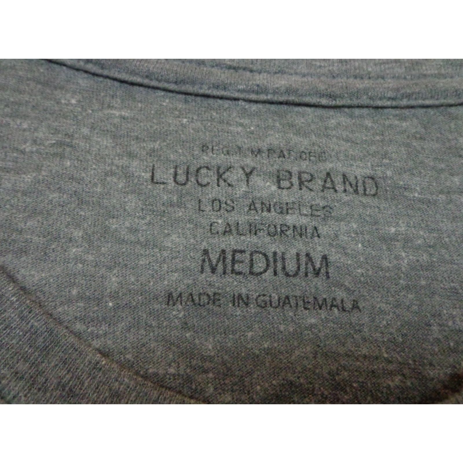 Lucky Brand Lucky Brand Joshua Tree Heather Gray T Shirt Size M Medium Size US M / EU 48-50 / 2 - 3 Thumbnail