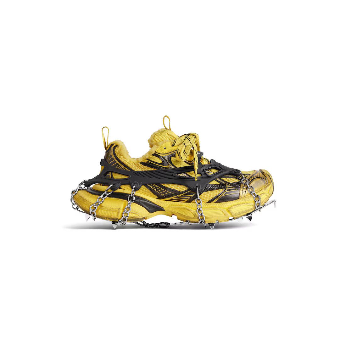Balenciaga o1mt1gz0125 3XL Ski Sneakers in Yellow/Black Size US 8 / EU 41 - 1 Thumbnail