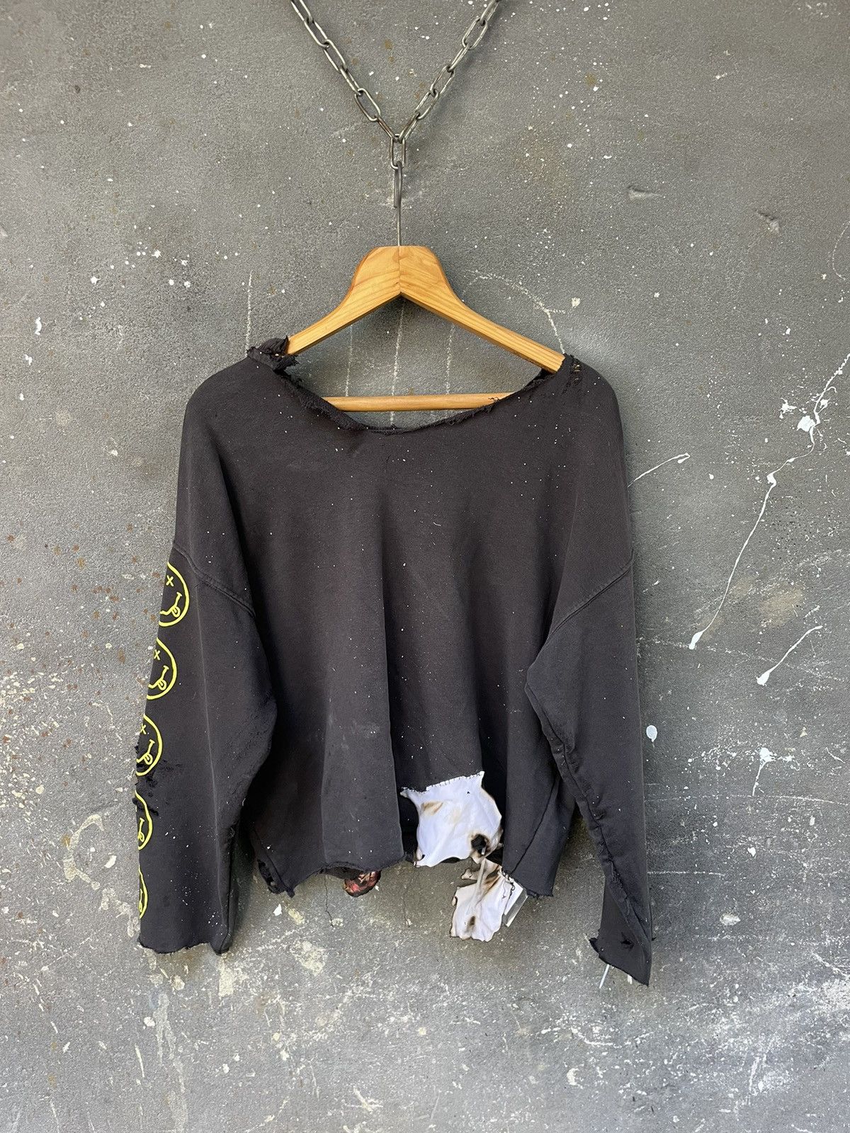 Nirvana Nirvana ☄️Distressed Custom Sweatshirt Sun Faded Retro Style Size US M / EU 48-50 / 2 - 9 Thumbnail