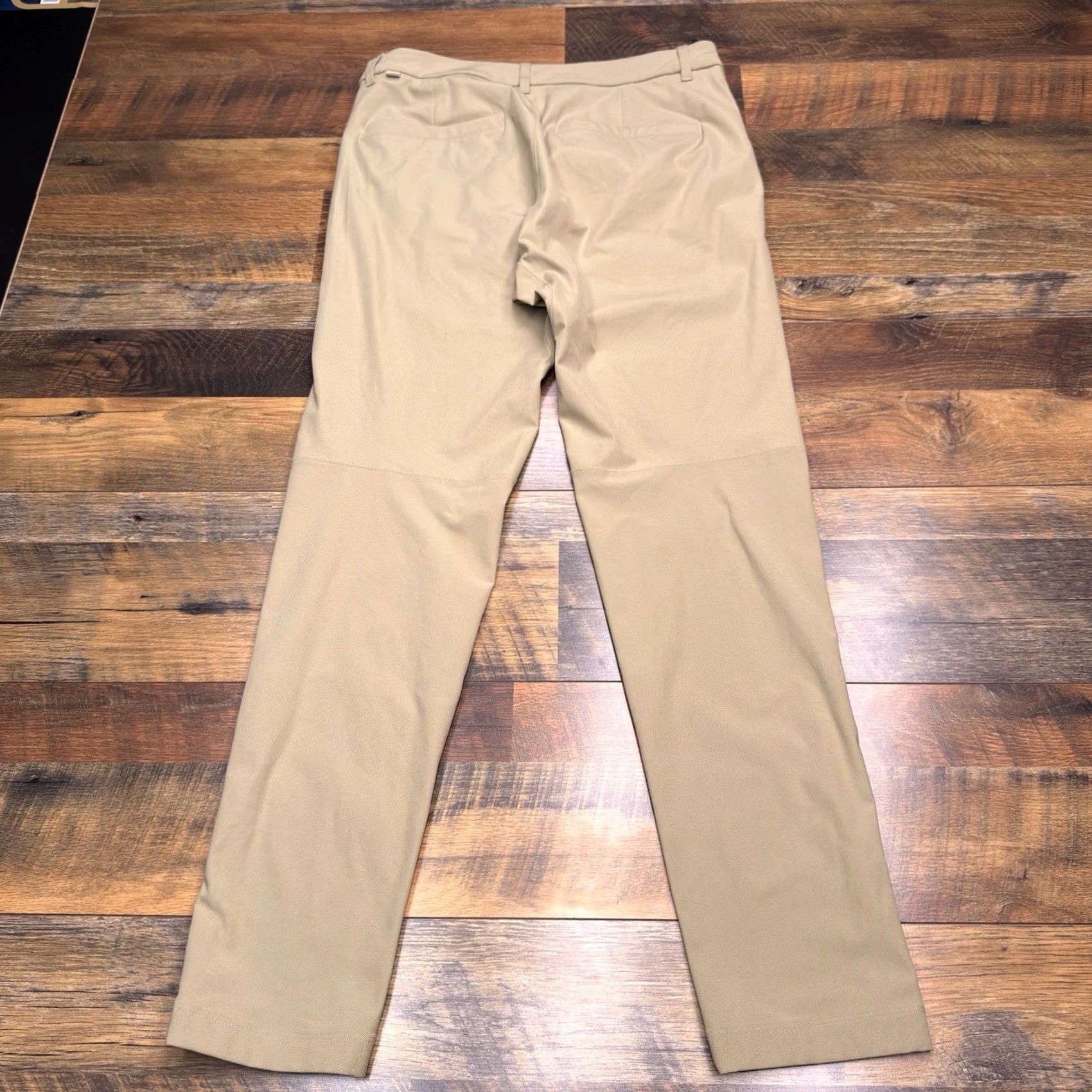 Lululemon Lululemon ABC Pants Mens 31 Slim Fit Tan Mid Rise Pocket Zip Size US 31 - 2 Thumbnail