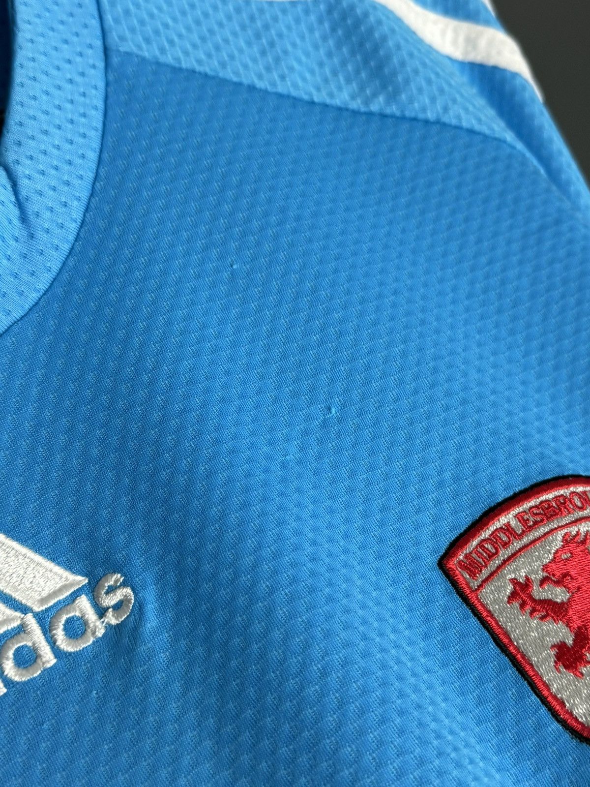 Adidas Middlesbrough 09/10 Away Football Jersey Size US L / EU 52-54 / 3 - 8 Thumbnail