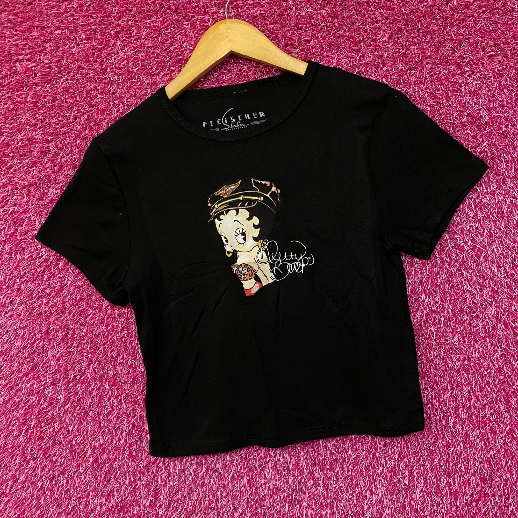 Other Betty Boop Harley Davidson Y2K Style Croptop Large Size L / US 10 / IT 46 - 2 Thumbnail