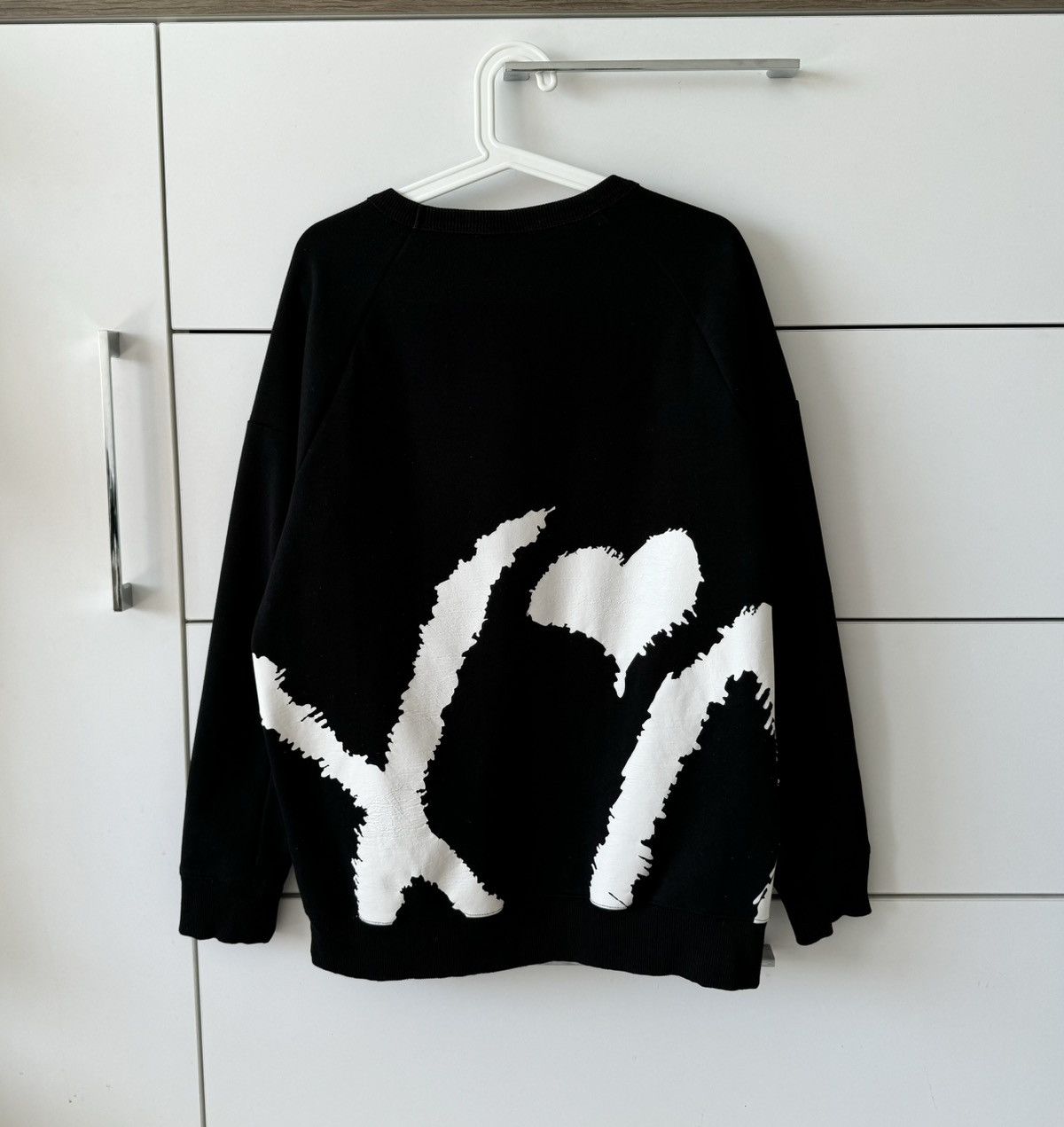 H M The Weeknd XO XO H M The Weeknd Big Logo Sweatshirt Grailed