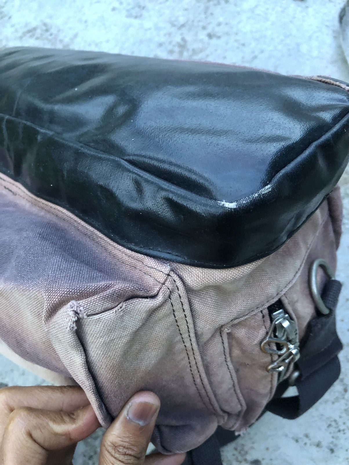 Porter COLAB⚡️⚡️PORTER X MHL TIE DYE DISTRESSED CROSSBODY BAG Size ONE SIZE - 5 Thumbnail
